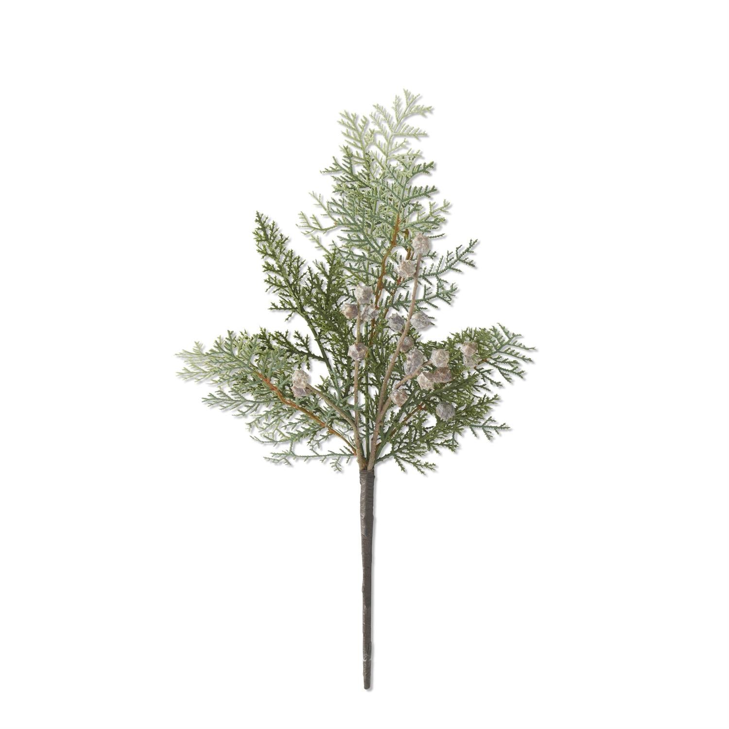 18" Cedar w/ Berry Stem