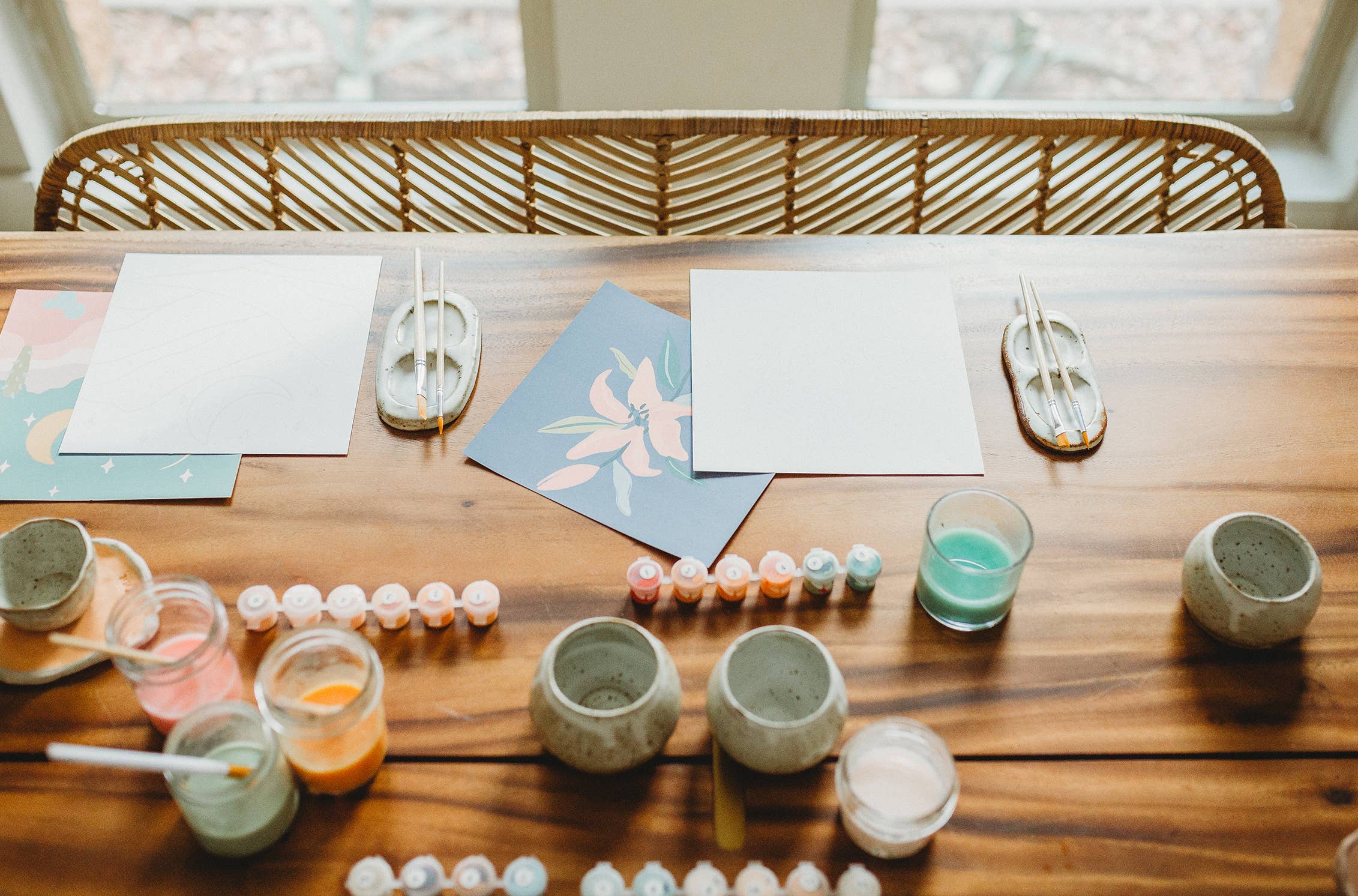 Birds on a Branch Art Paint by Number Kit