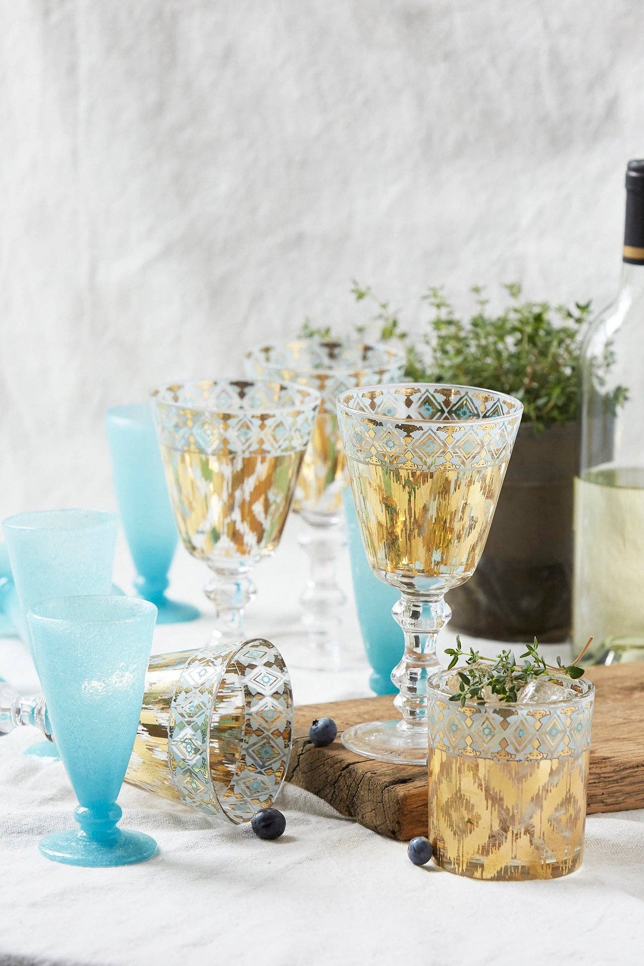Mint Twist Goblet