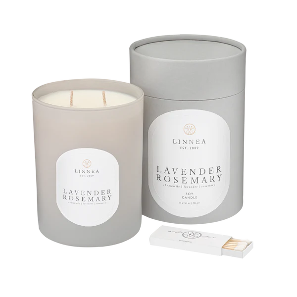 Lavender Rosemary Large 2-wick Candle