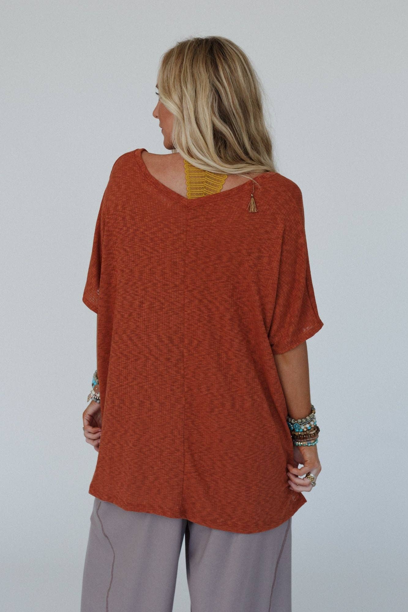 Cayenne V Neck Top