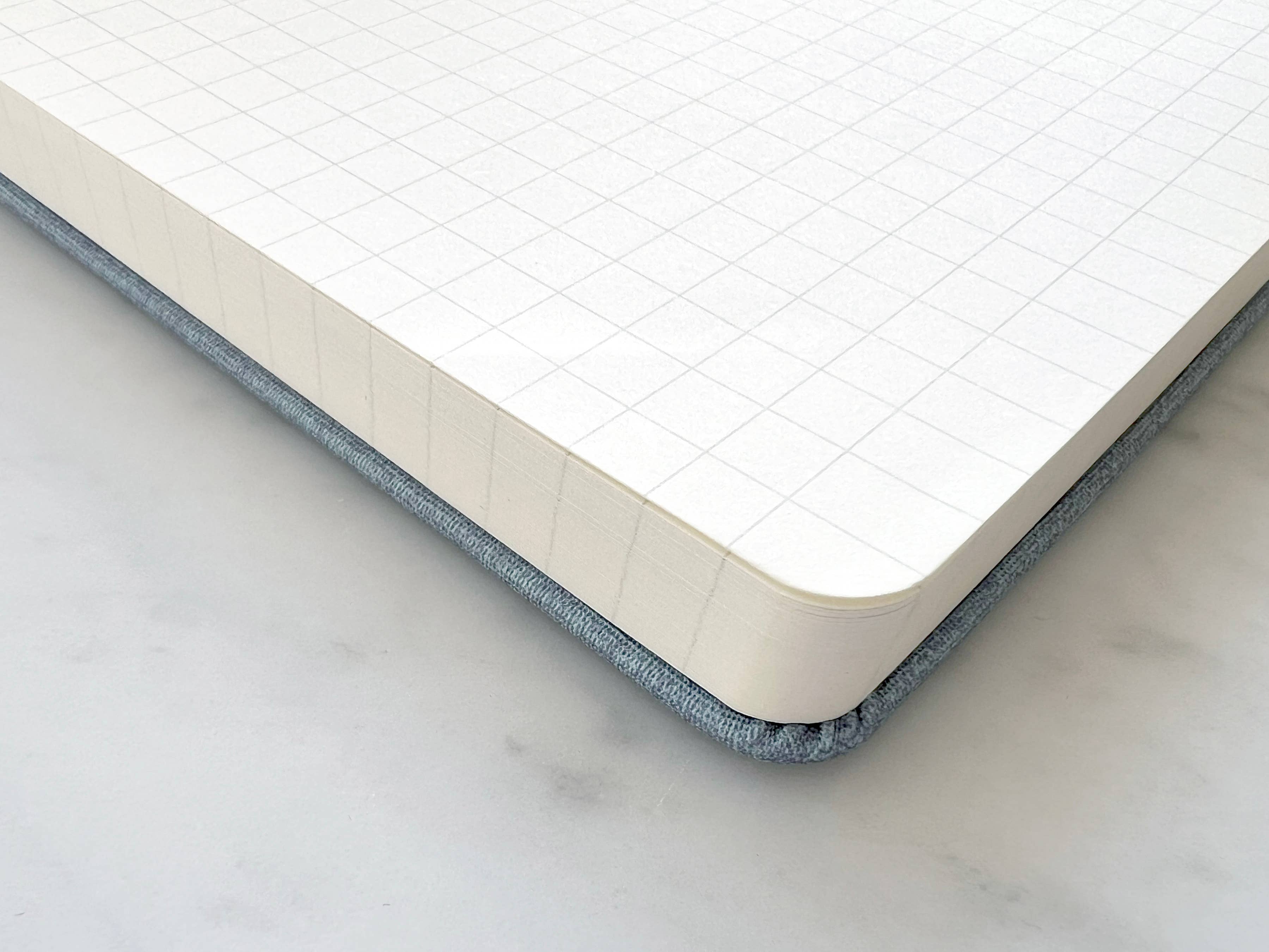 Grid Notepad with Brass Screws