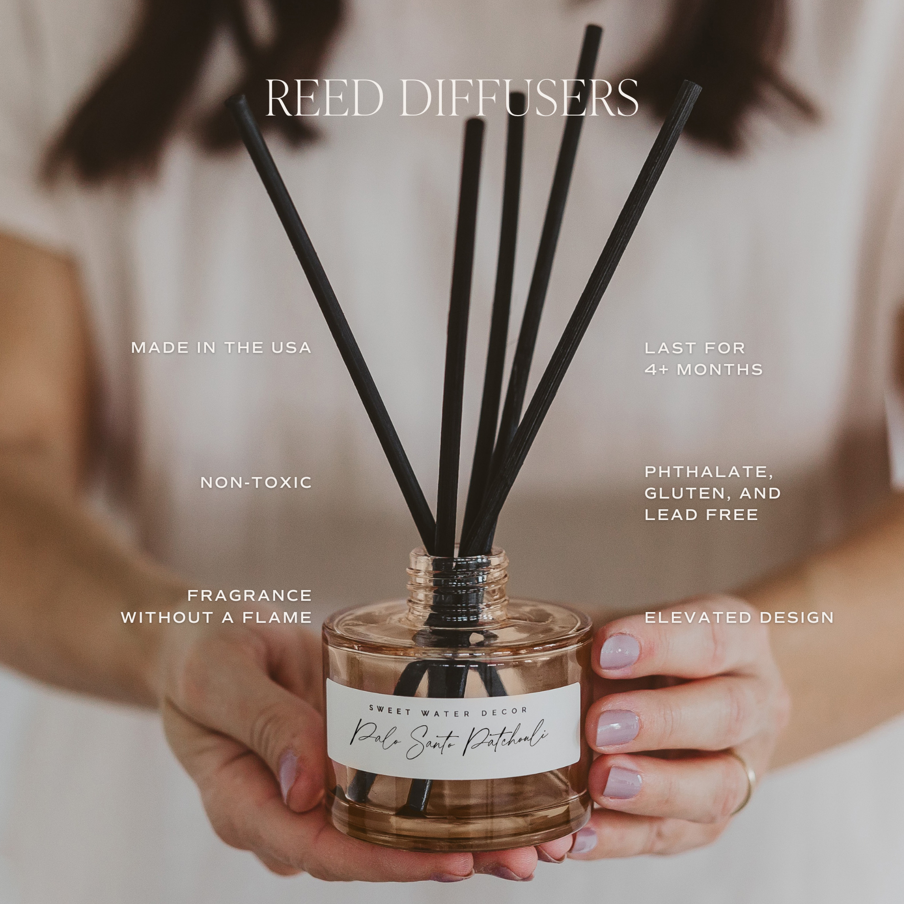 Palo Santo Patchouli Reed Diffuser