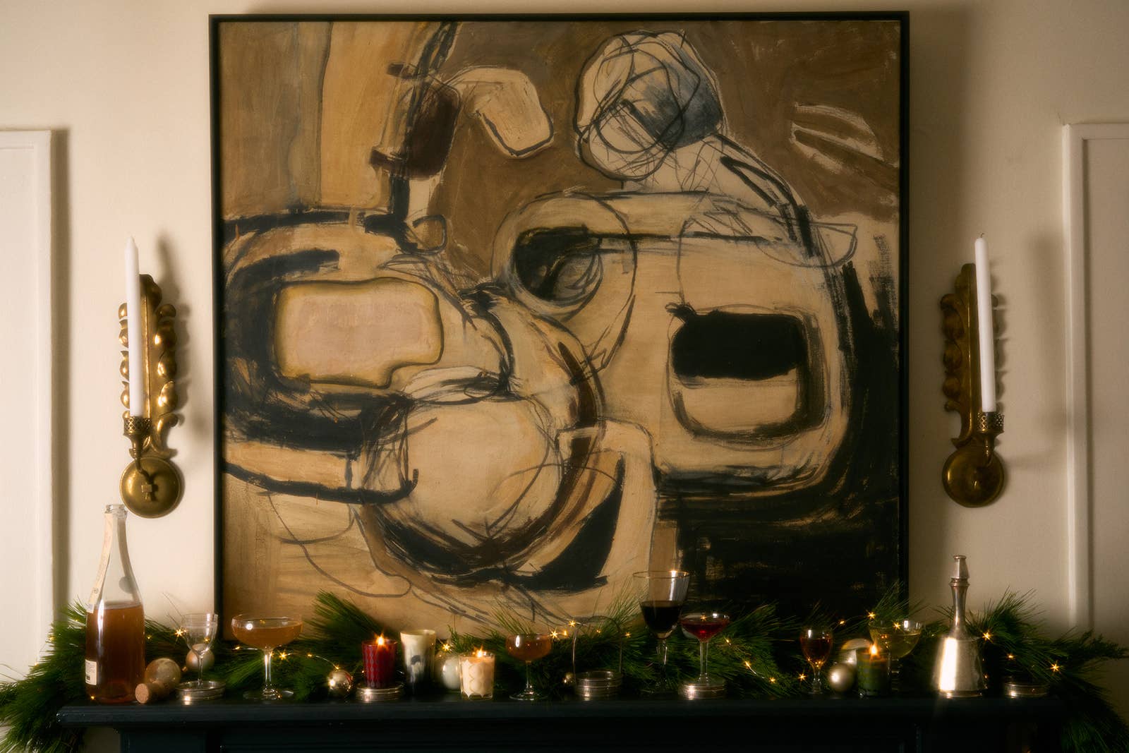 Rewined Poinsettia Holiday Candle 2.5 oz