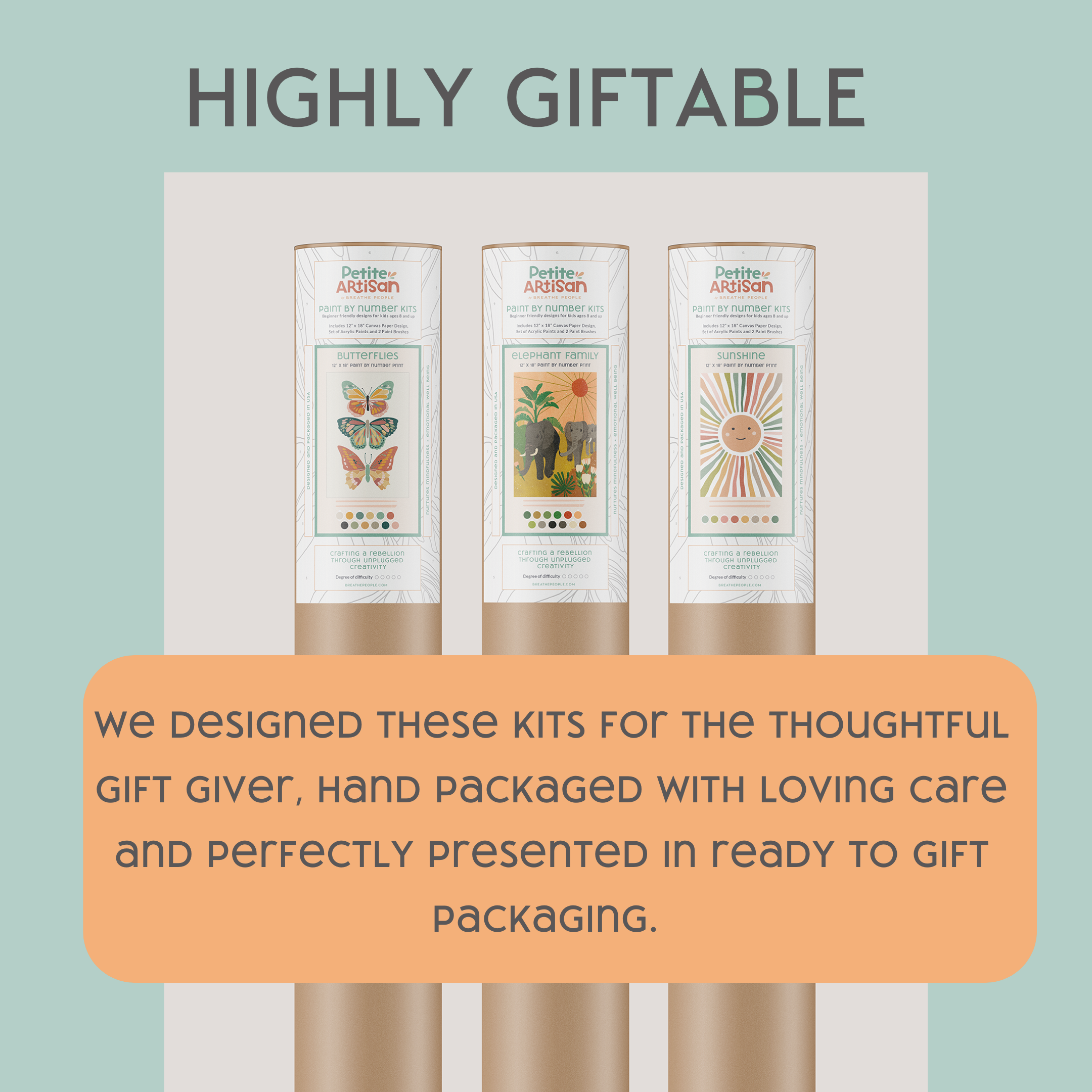 Night Butterfly Garden Paint-by-Number Kit for Kids