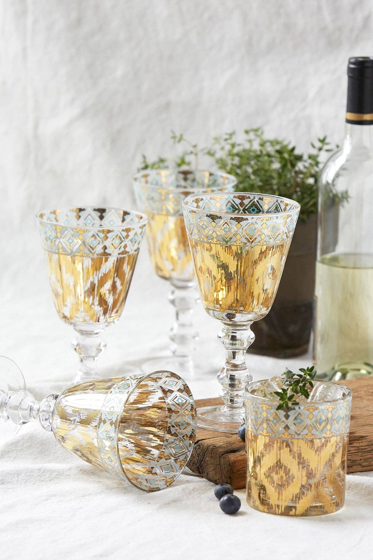 Mint Twist Goblet
