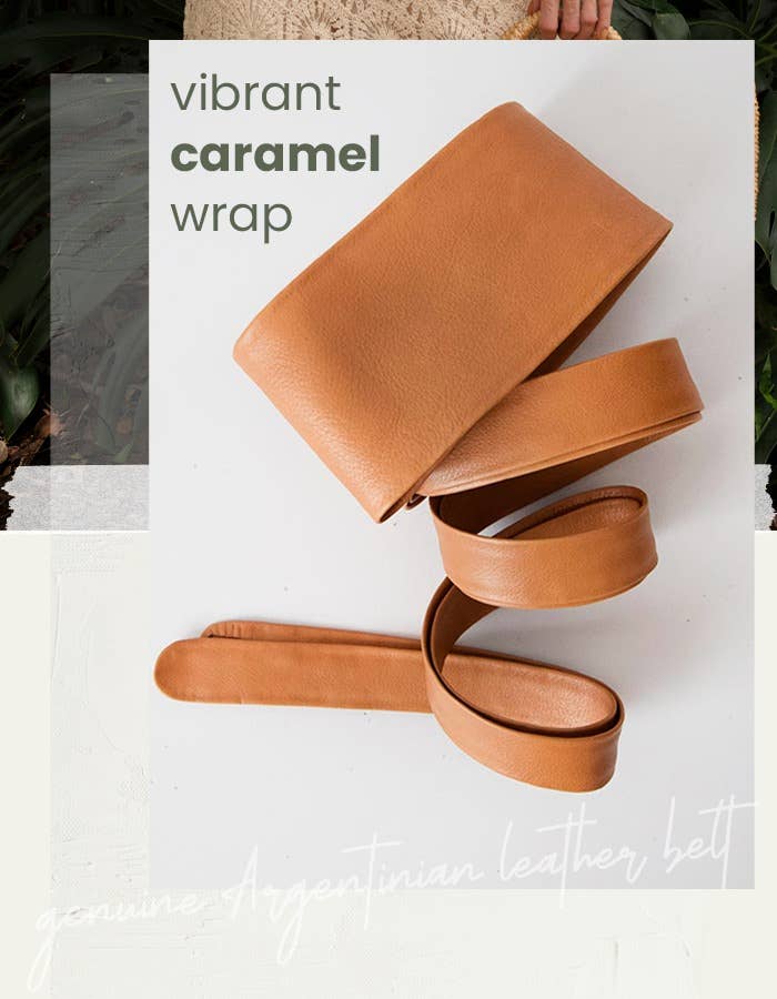Wrap Belt - Caramel - OS
