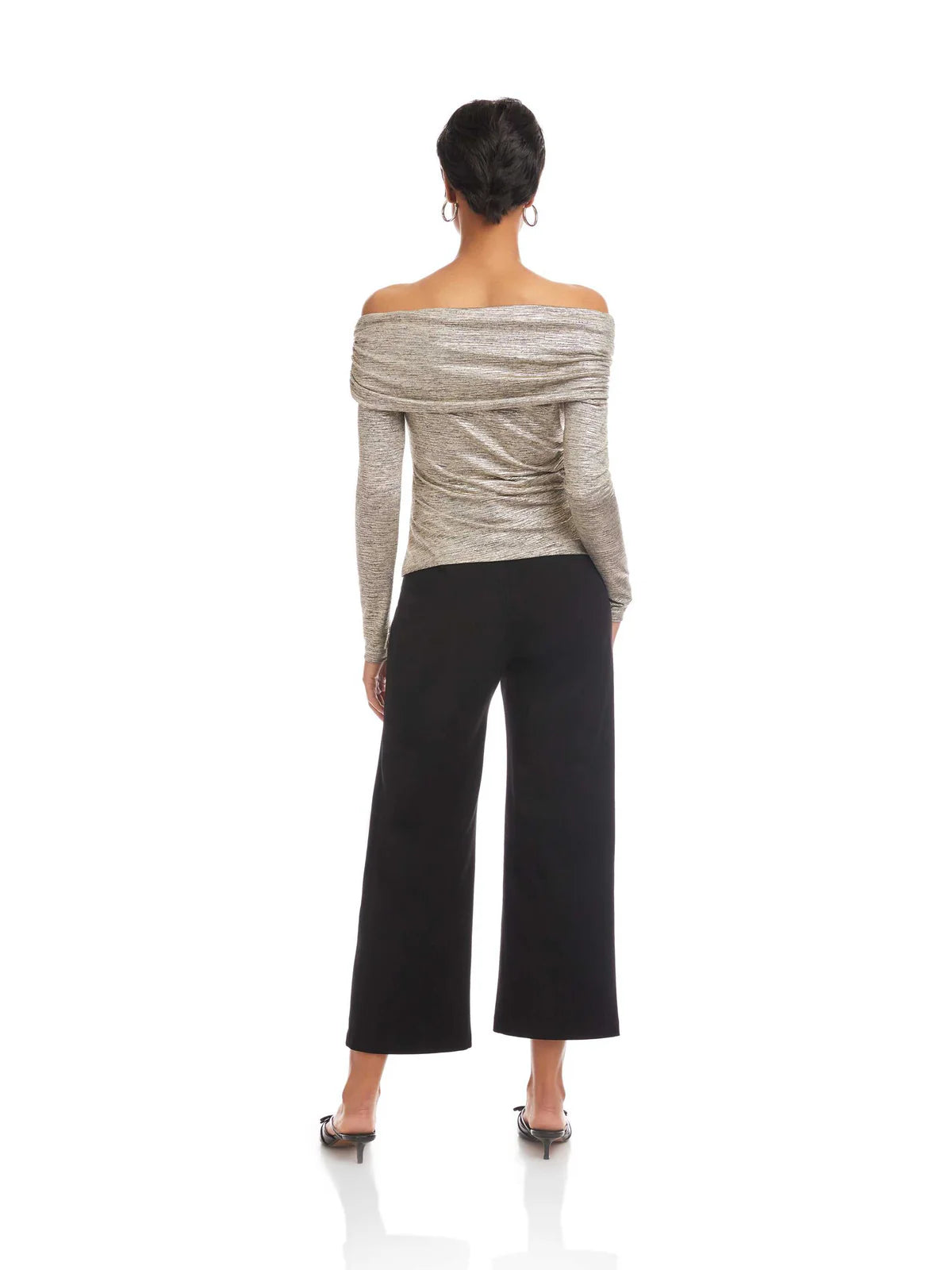 Fifteen Twenty Asymmetric One-Shoulder Top