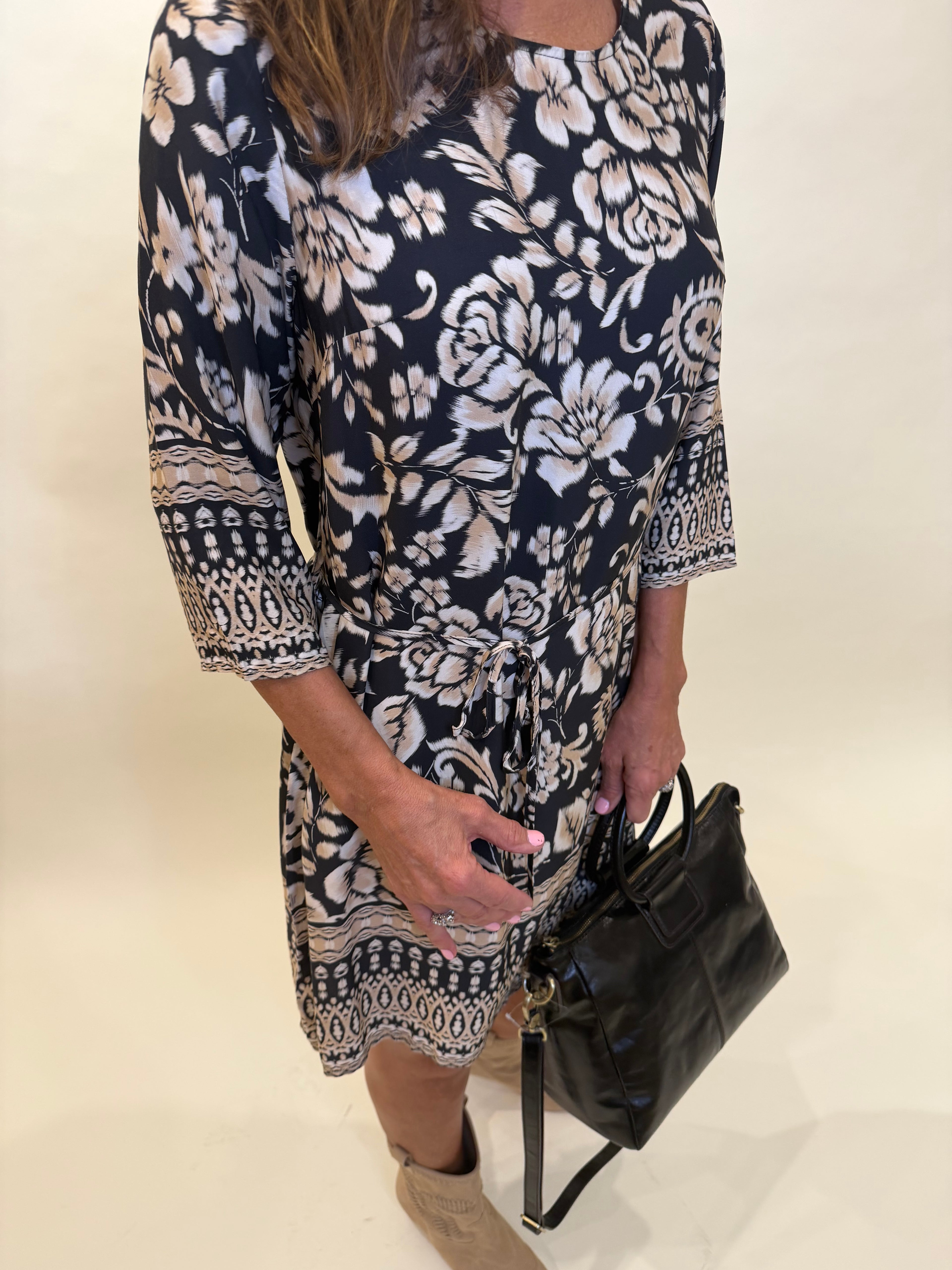 Midnight Garden Tunic Dress