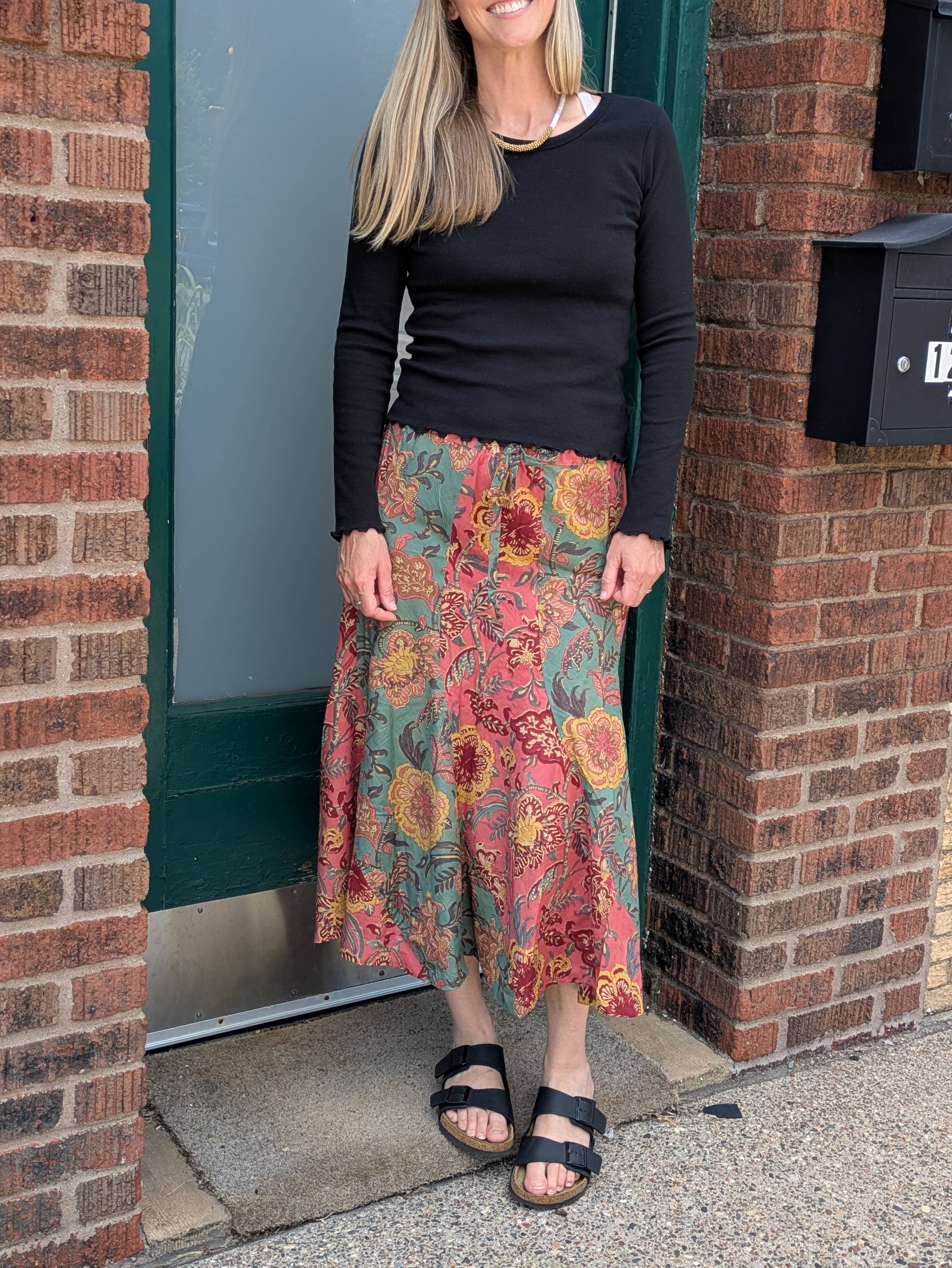 Meadow Bloom Patchwork Skirt