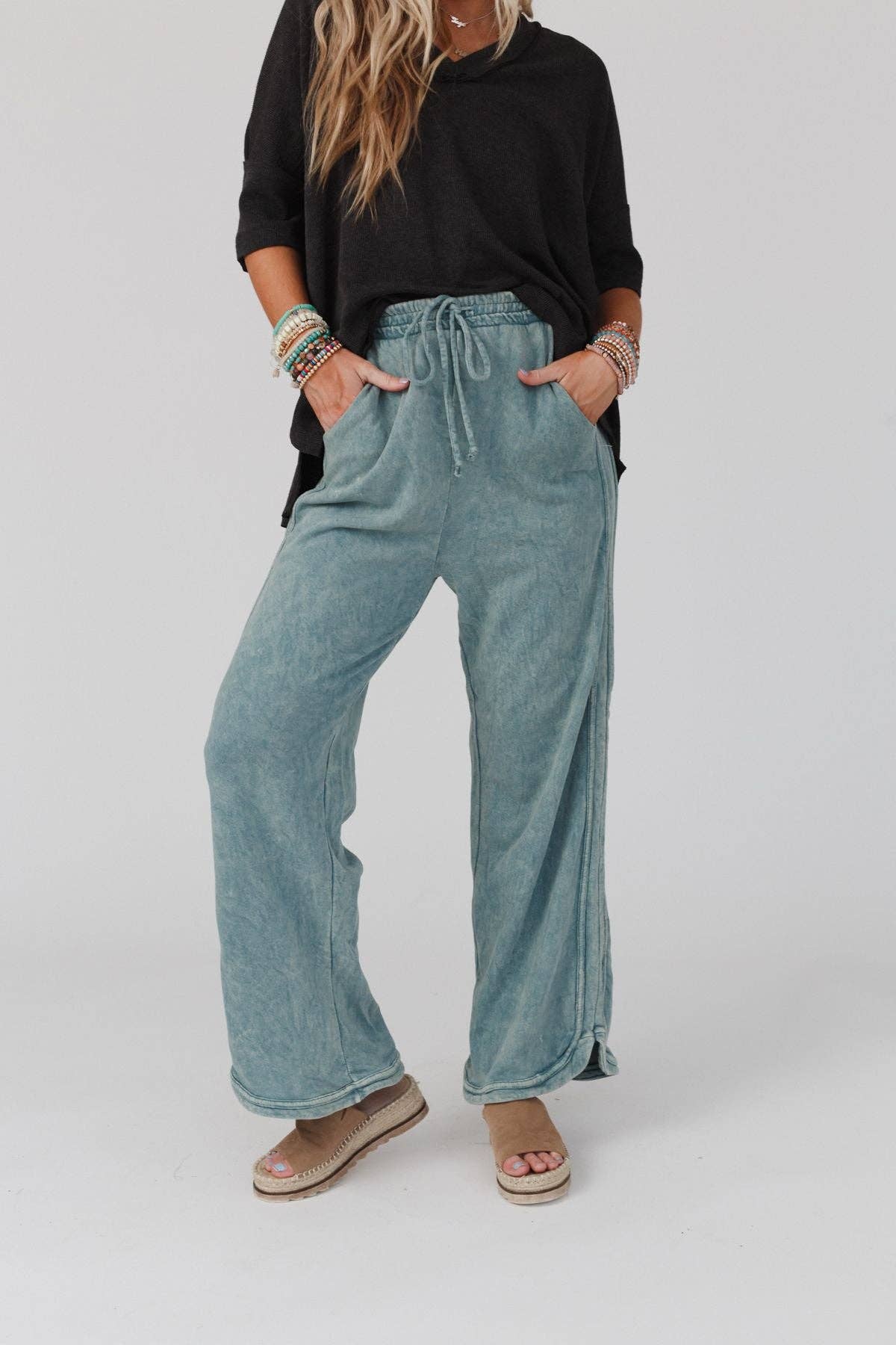 Lounge Wide Leg Full Pant