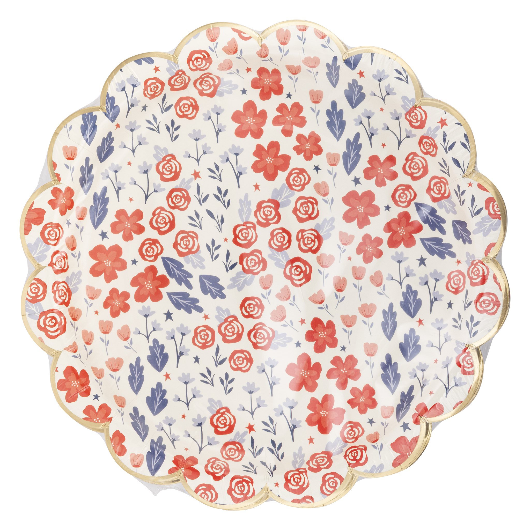 Patriotic Scatter Paper Plate