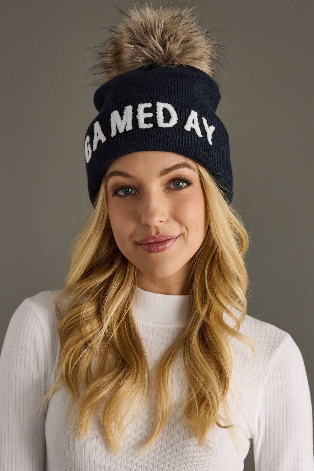 Game Day Pom Beanie