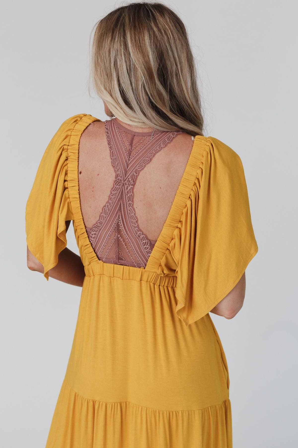 Seamless Lace Racerback Bralette