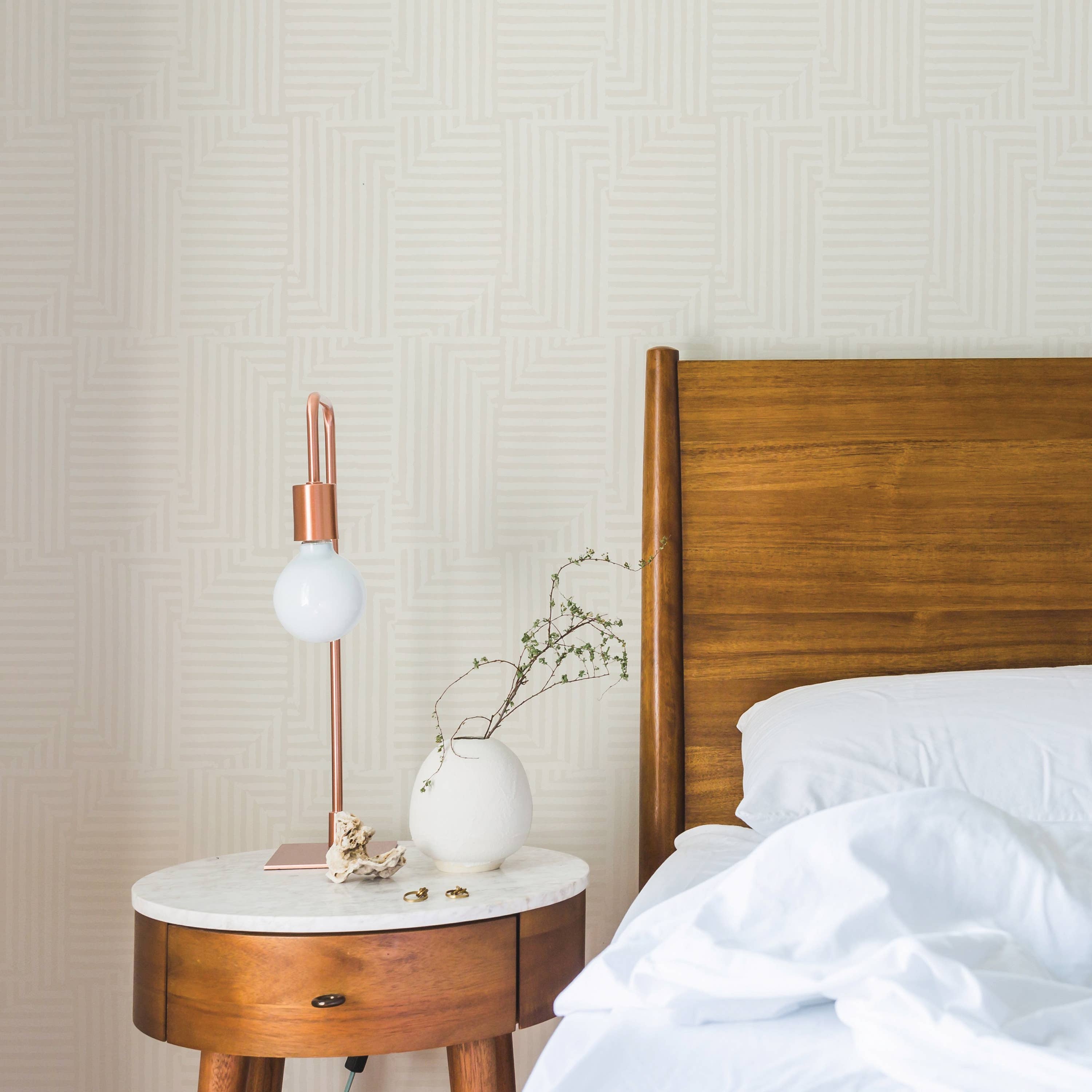 Patchwork Geometric Peel and Stick Wallpaper, 28 sq. ft.