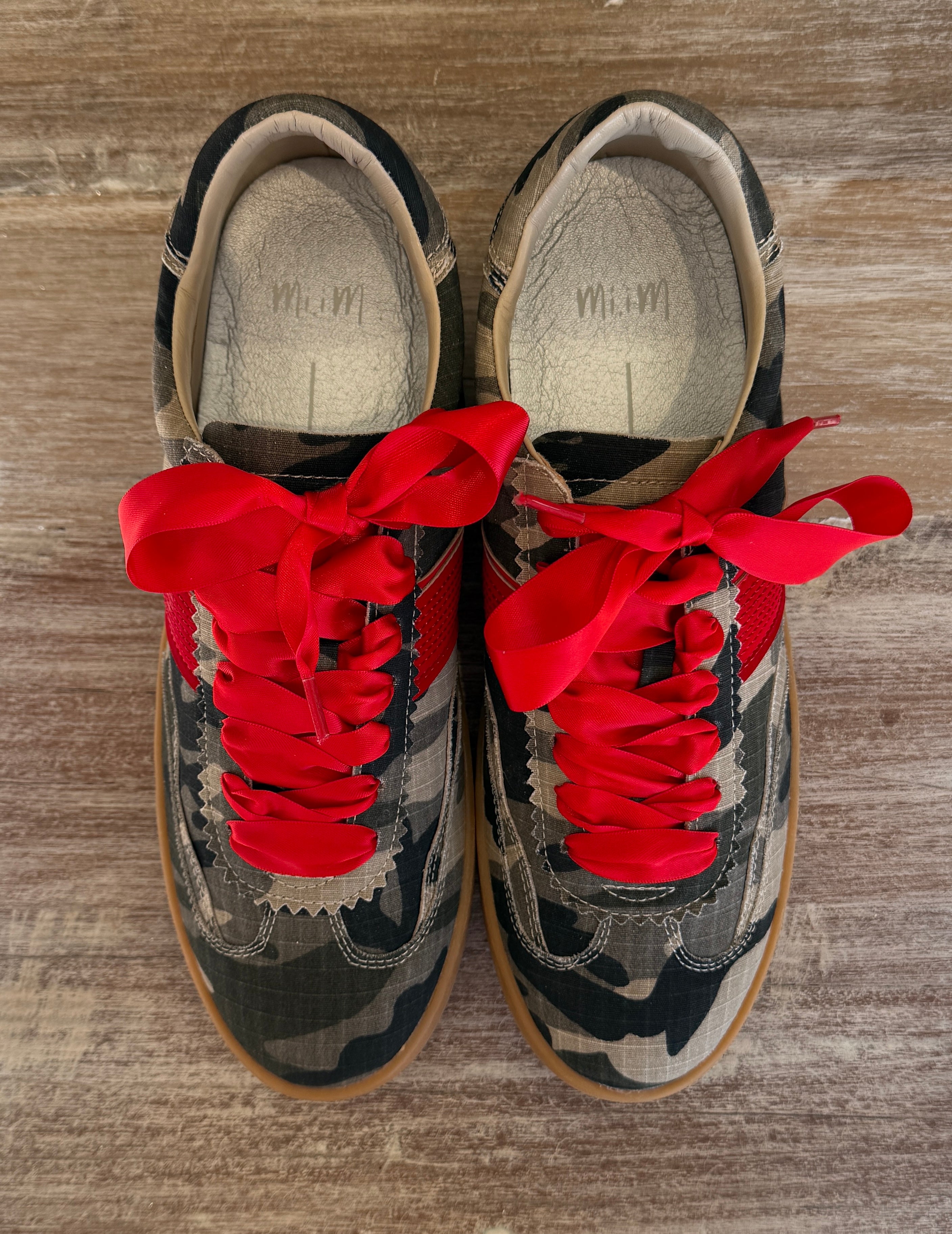 Bold Ribbon Camo Sneaker