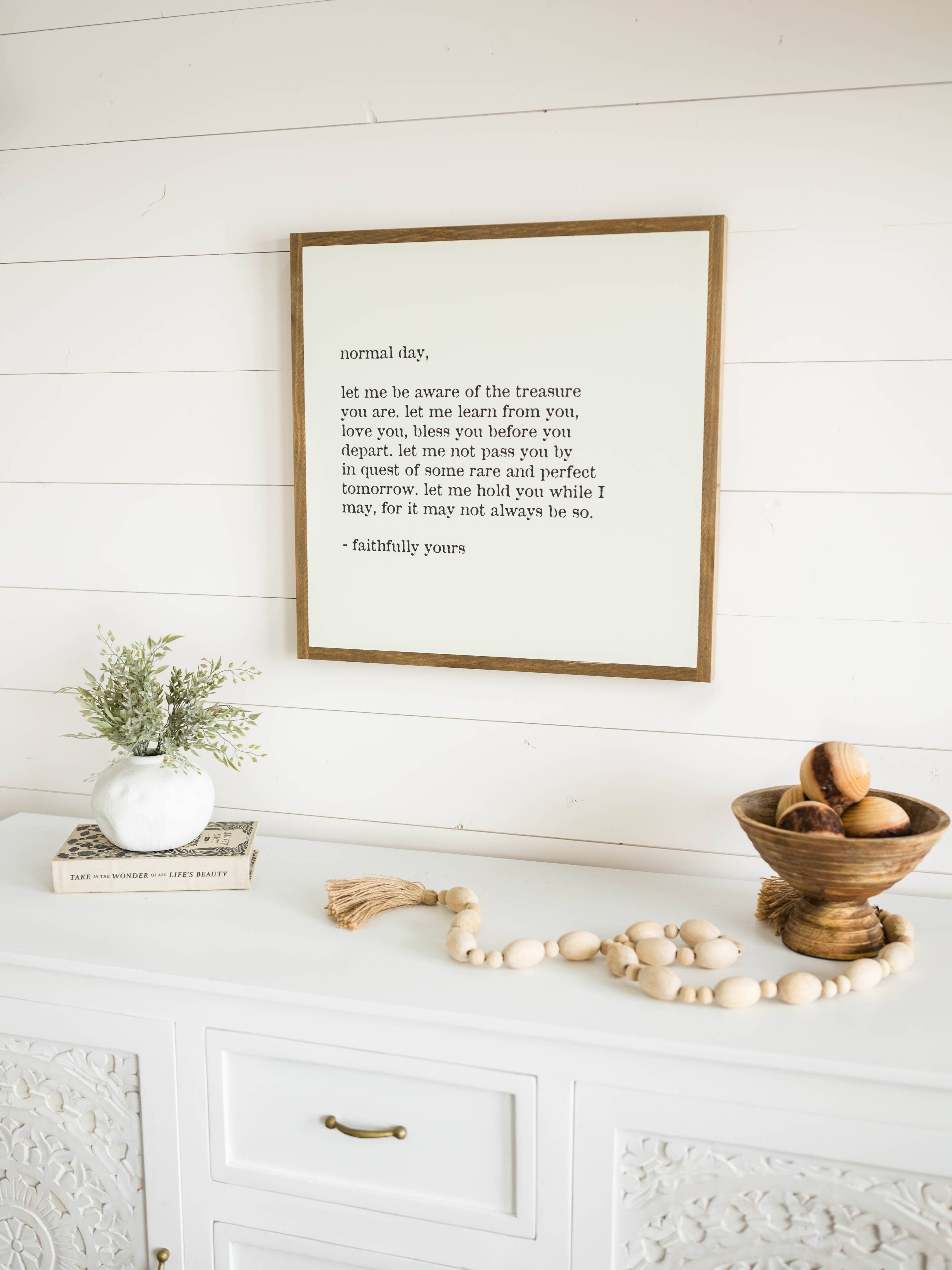Normal Day Wall Art