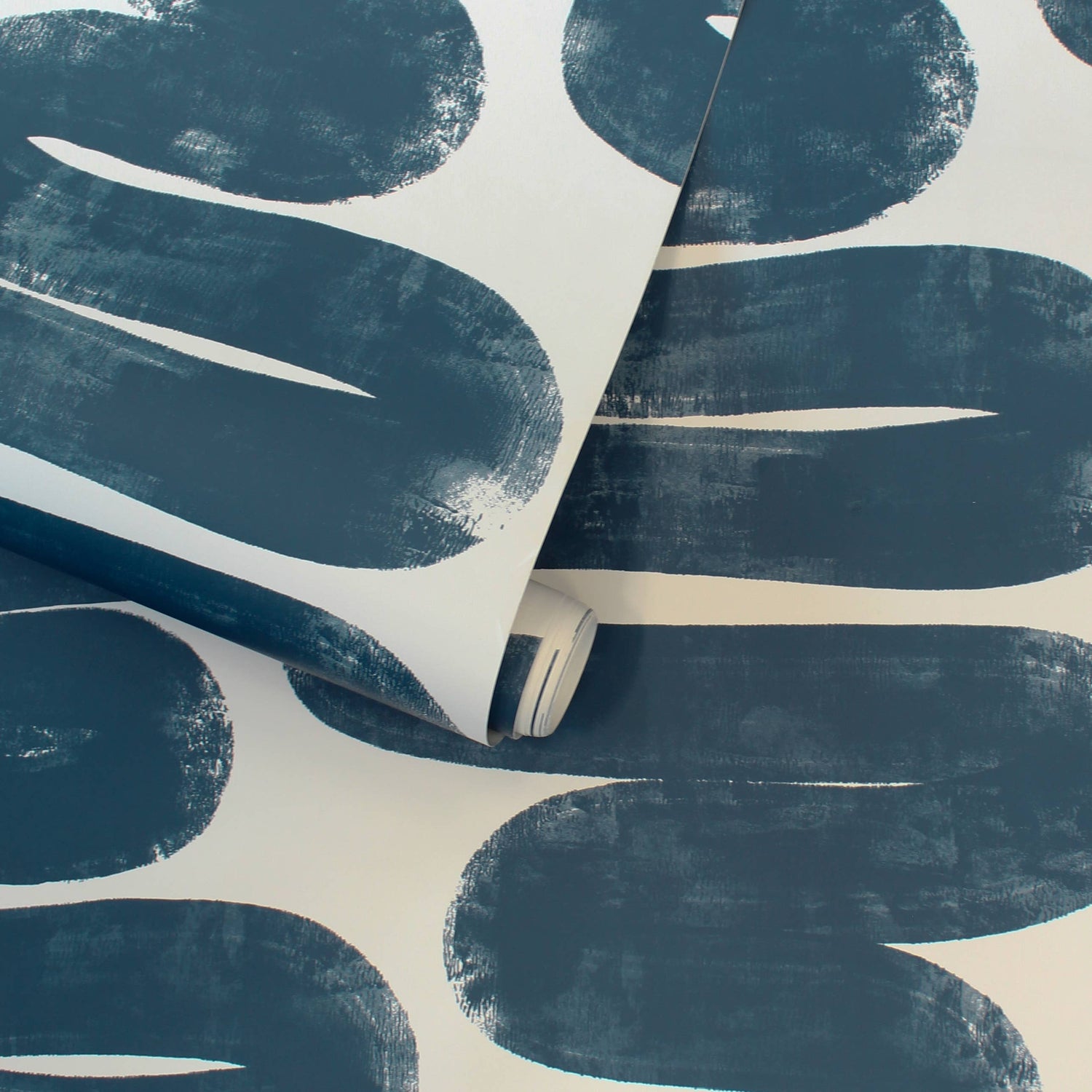 Wiggle Room Blue Peel and Stick Wallpaper, 28 sq. ft.