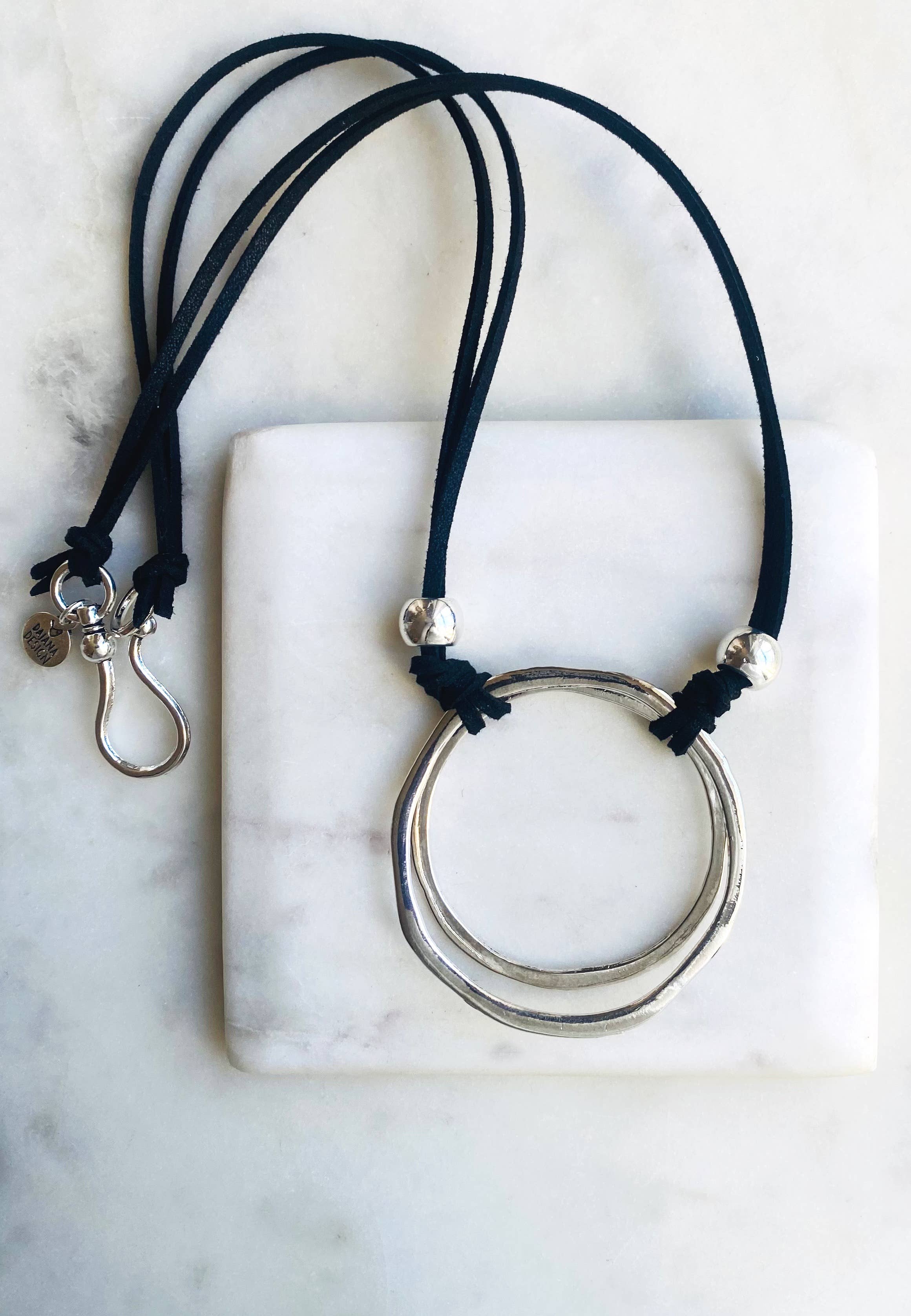 Double Sphere Necklace