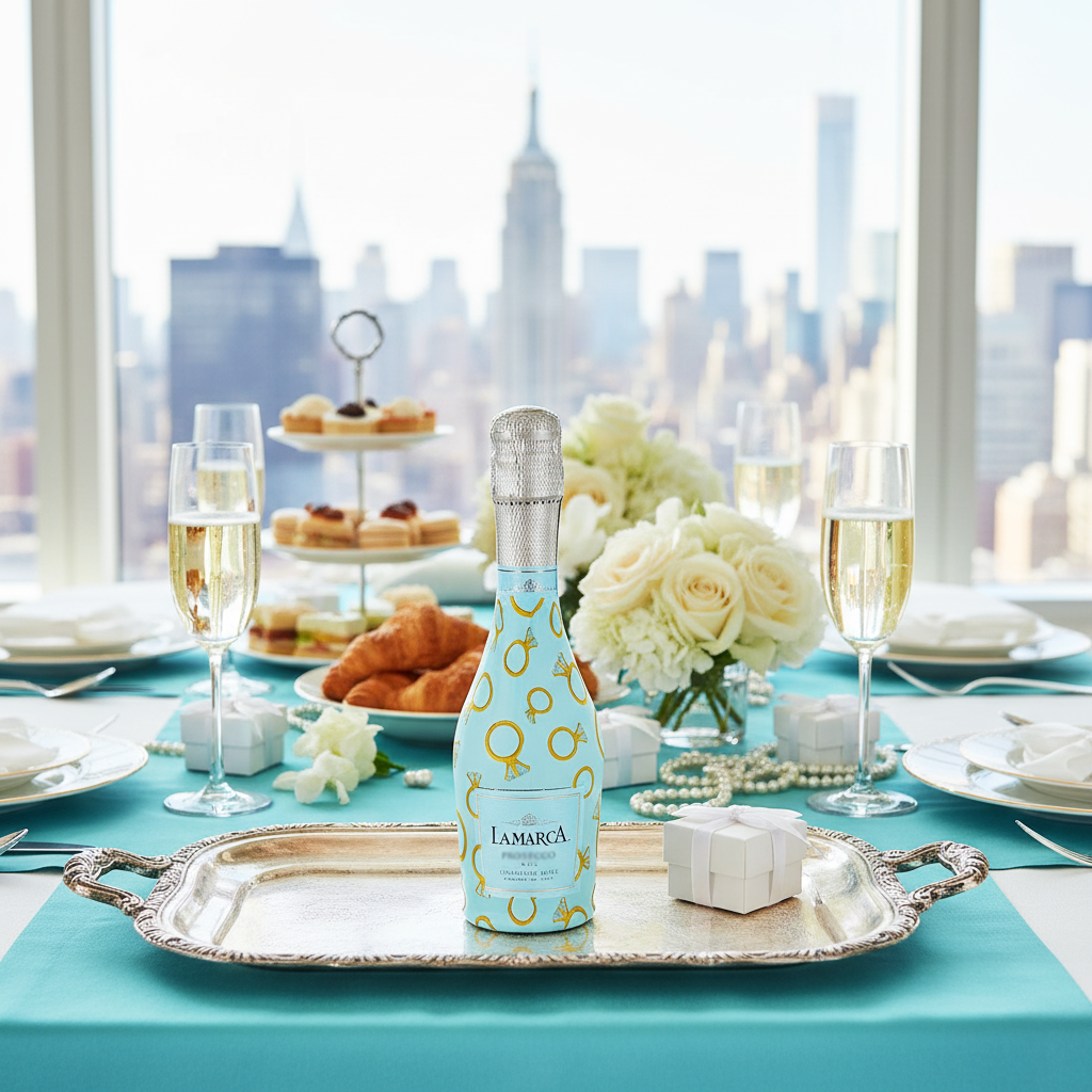 Blue Engagement Ring - MINI Prosecco