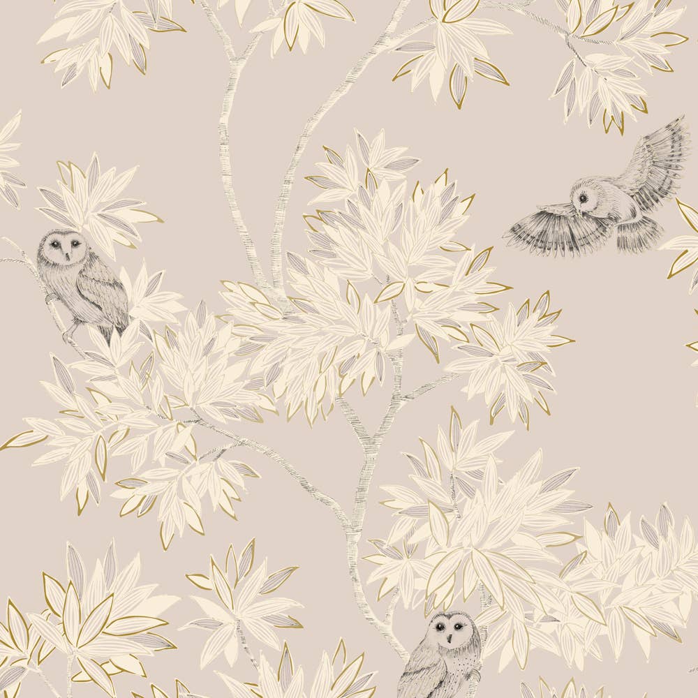 Parliament Natural Beige Non-Pasted Wallpaper, 56 sq. ft.