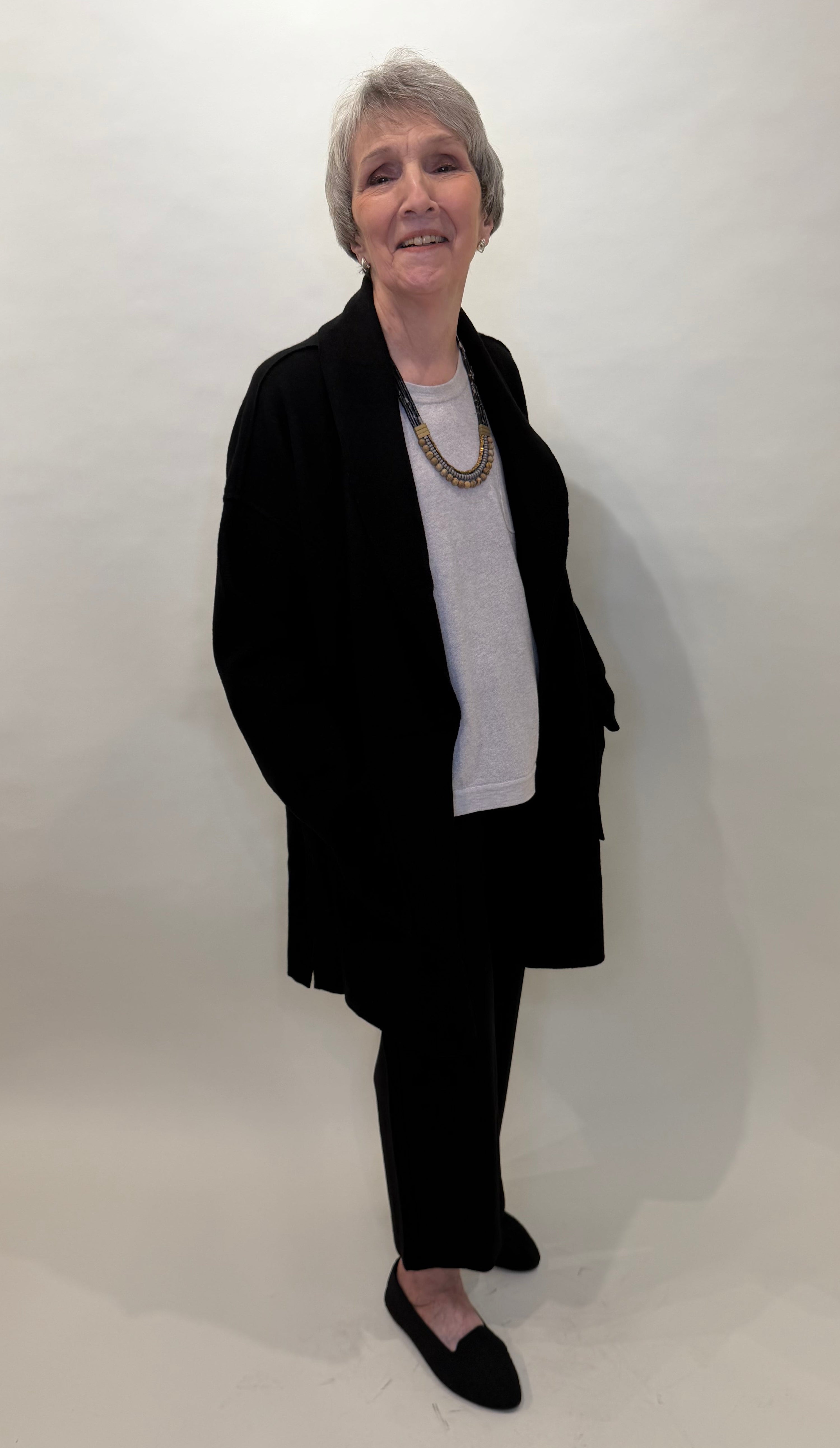 Boiled Wool Around Town Car Coat