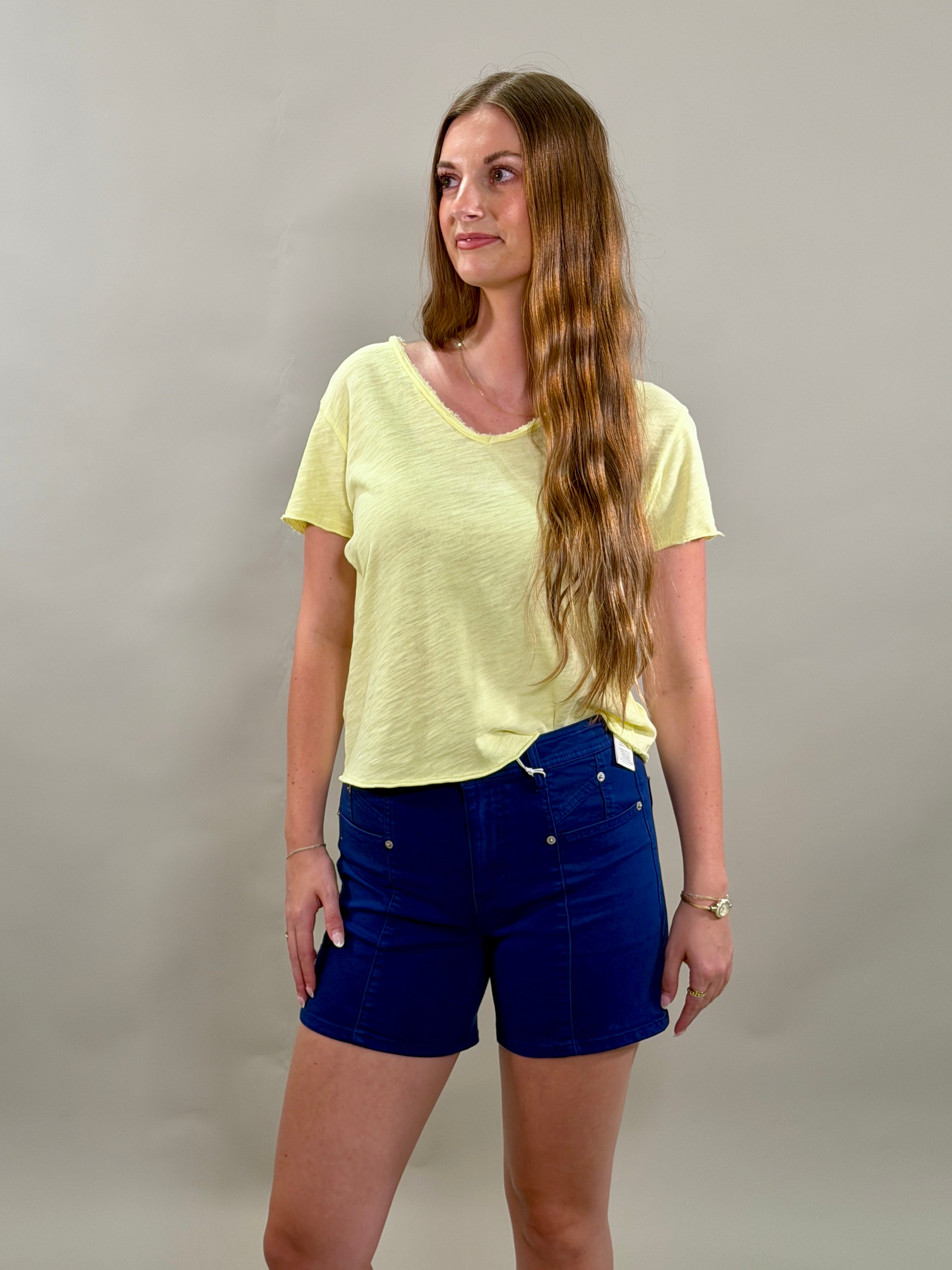 Breezy Slub Cotton Tee
