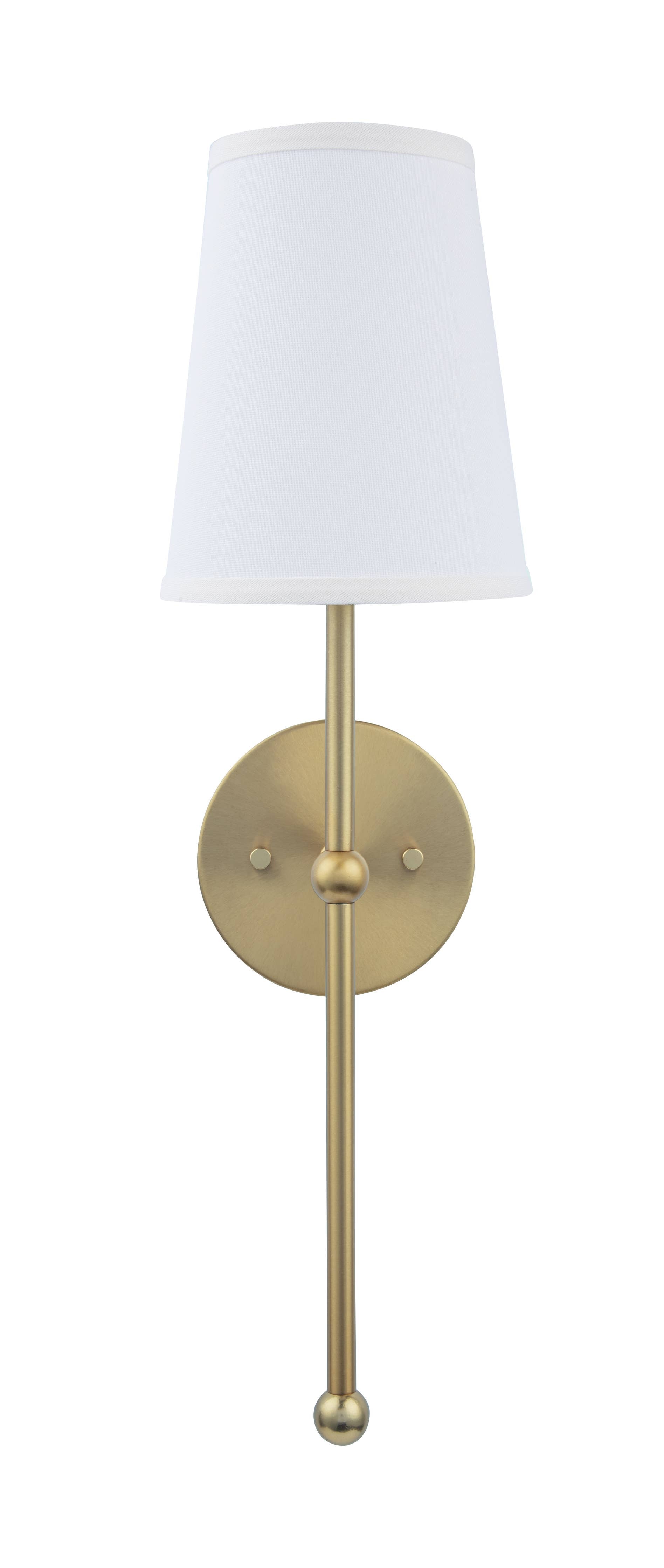 Finley Satin Gold Dimmable Wall Sconce