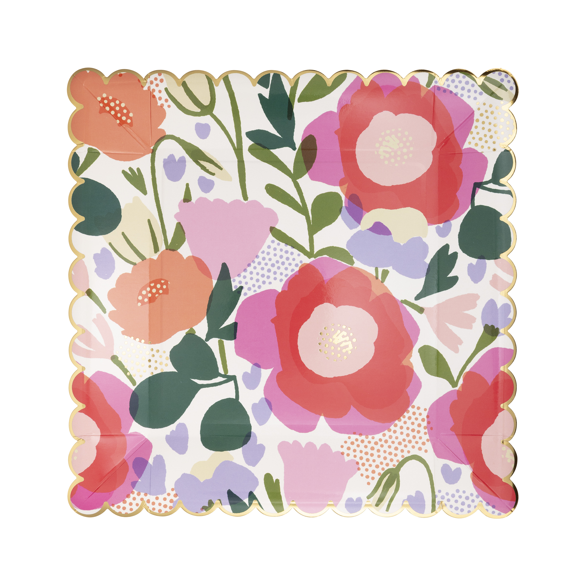 Floral Plate