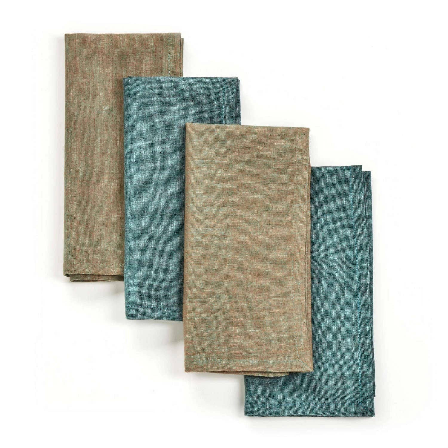 Patina Napkin (Set of 4), Soft Handwoven Cotton