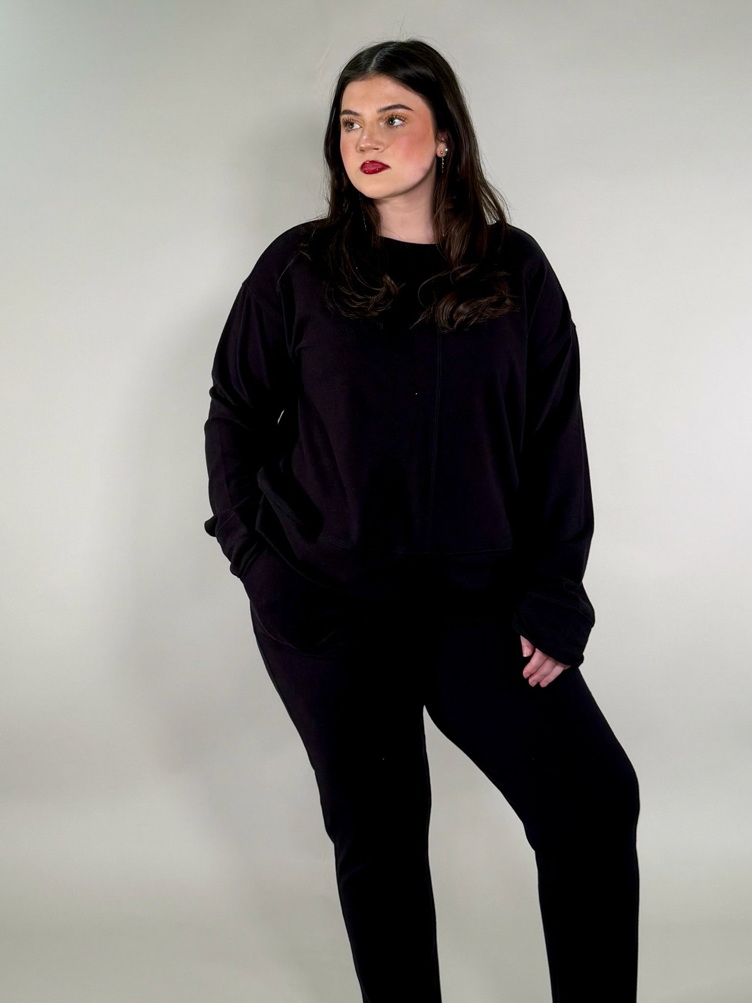 Butter Rib Knit Snuggly Pullover