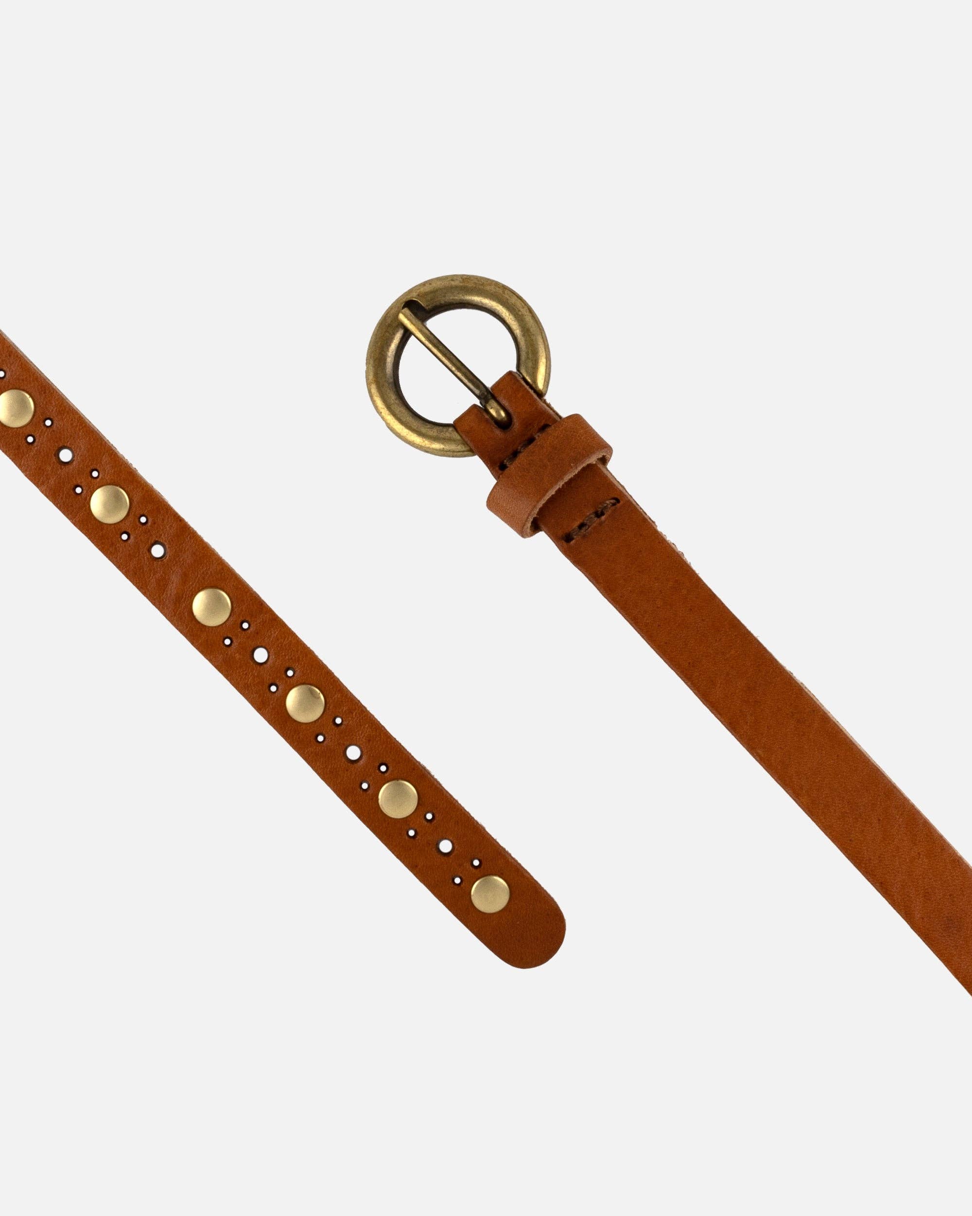 Chloe Vintage Studded Skinny Belt