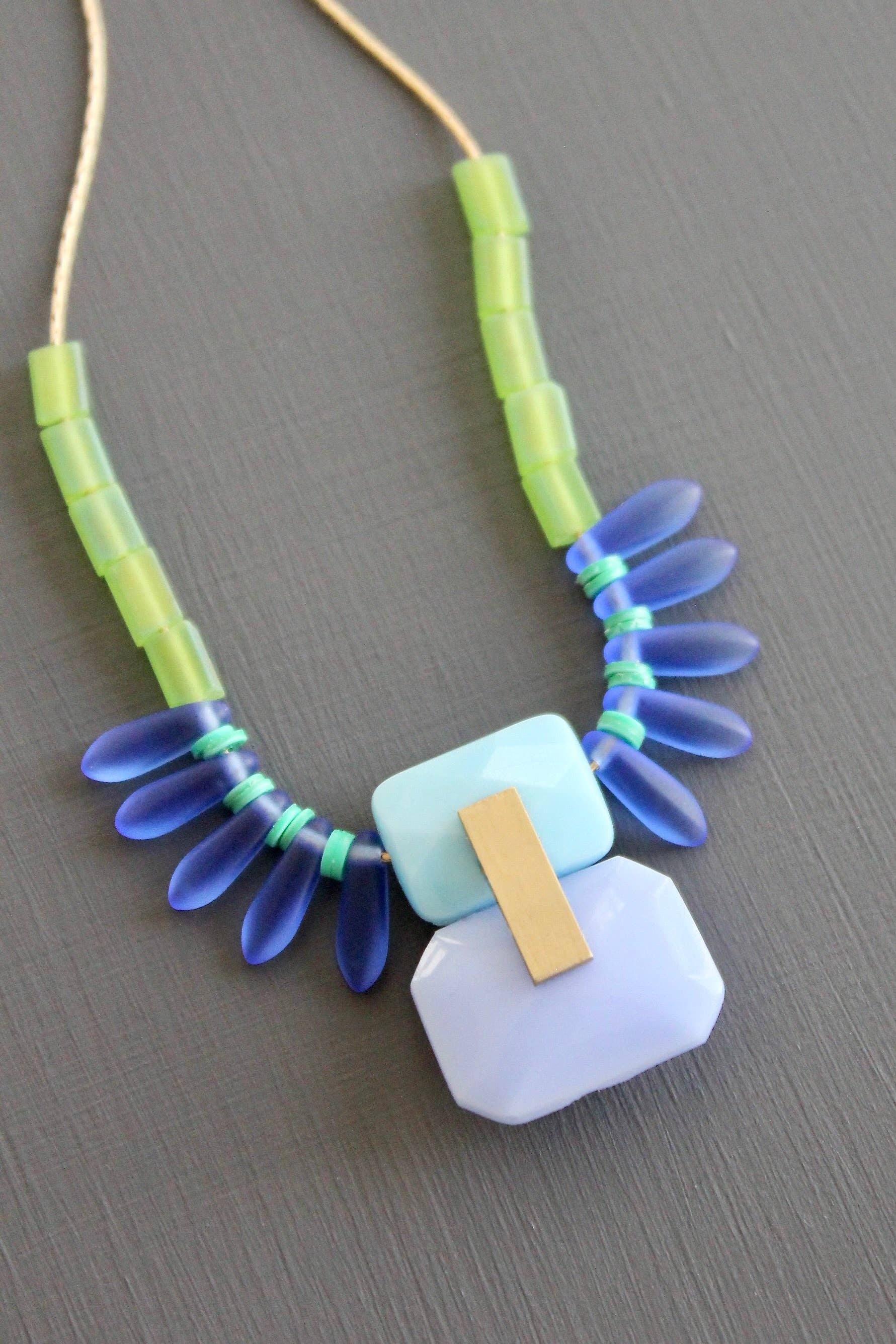 Vintage Glass Necklace