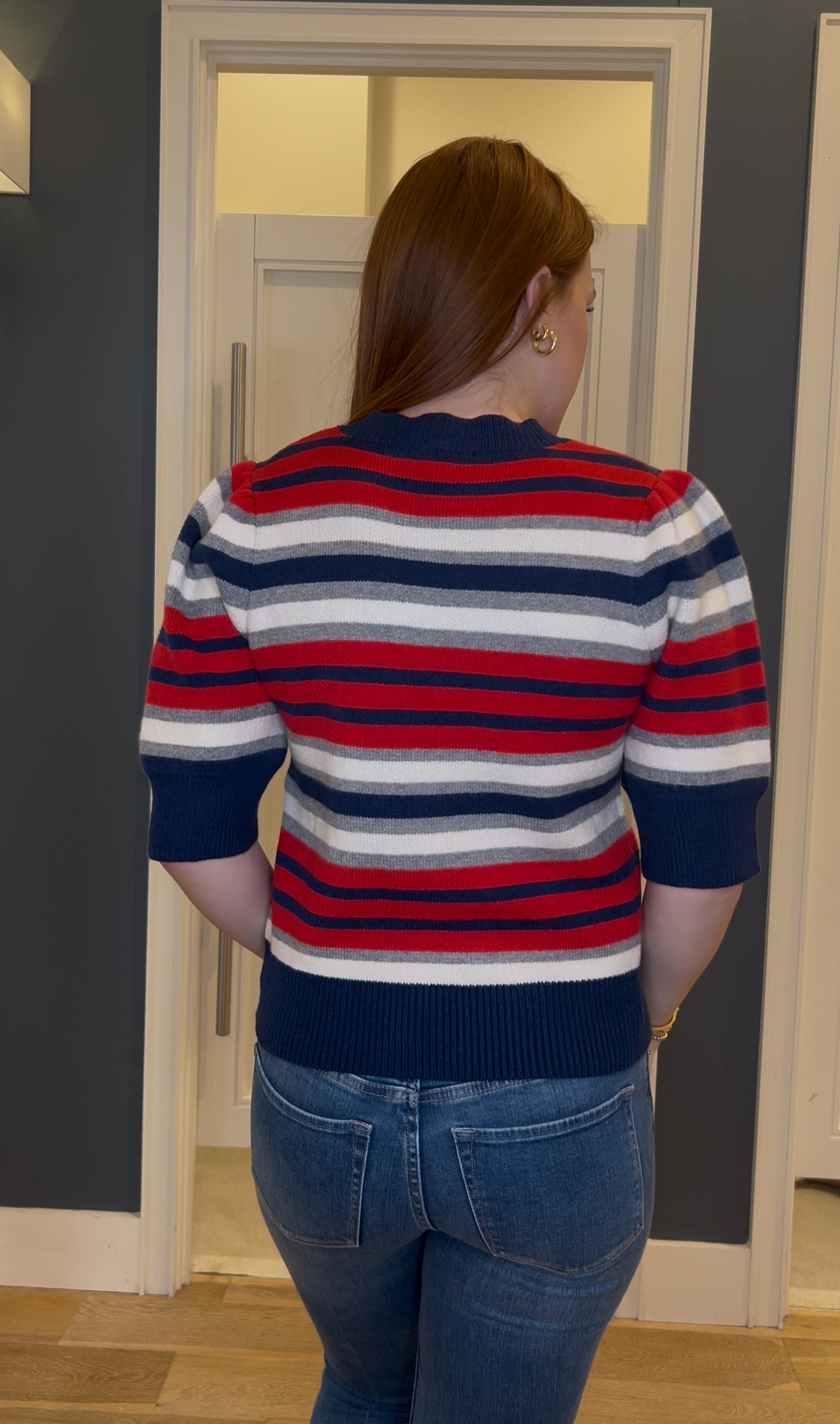 Magnolia Stripe Knit Sweater