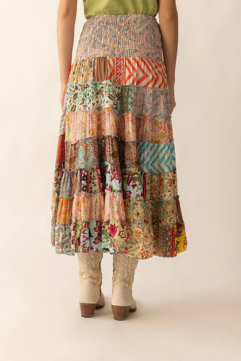 Patchwork Multicolor Skirt/Dress