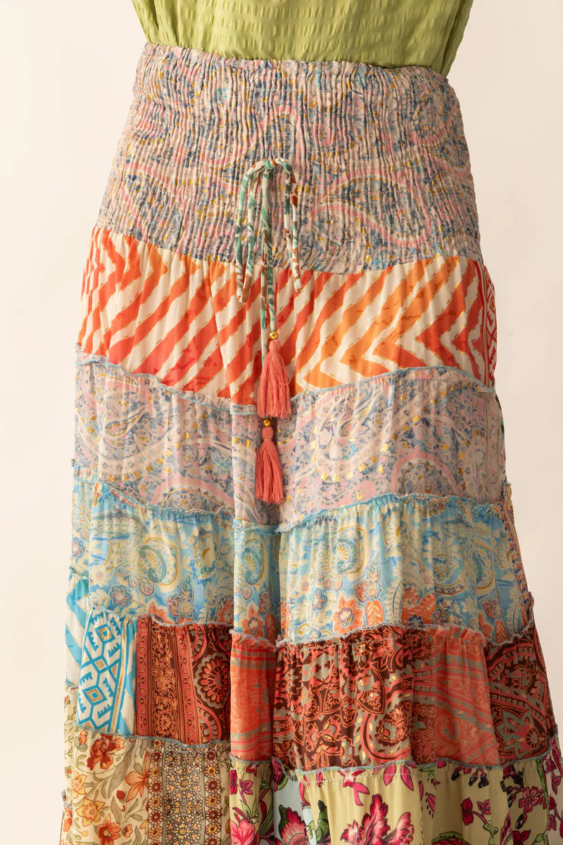 Patchwork Multicolor Skirt/Dress