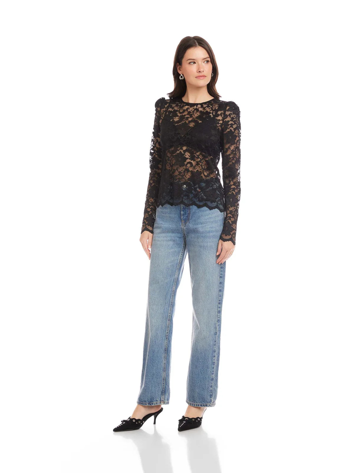 Fifteen Twenty Maylani Lace Top