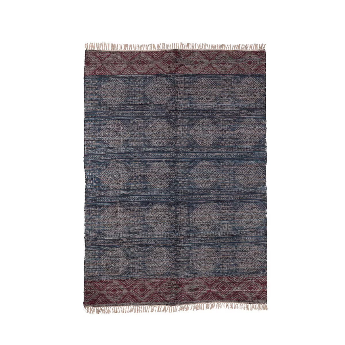 Austin Cotton Blend Printed Rag Rug, 6&