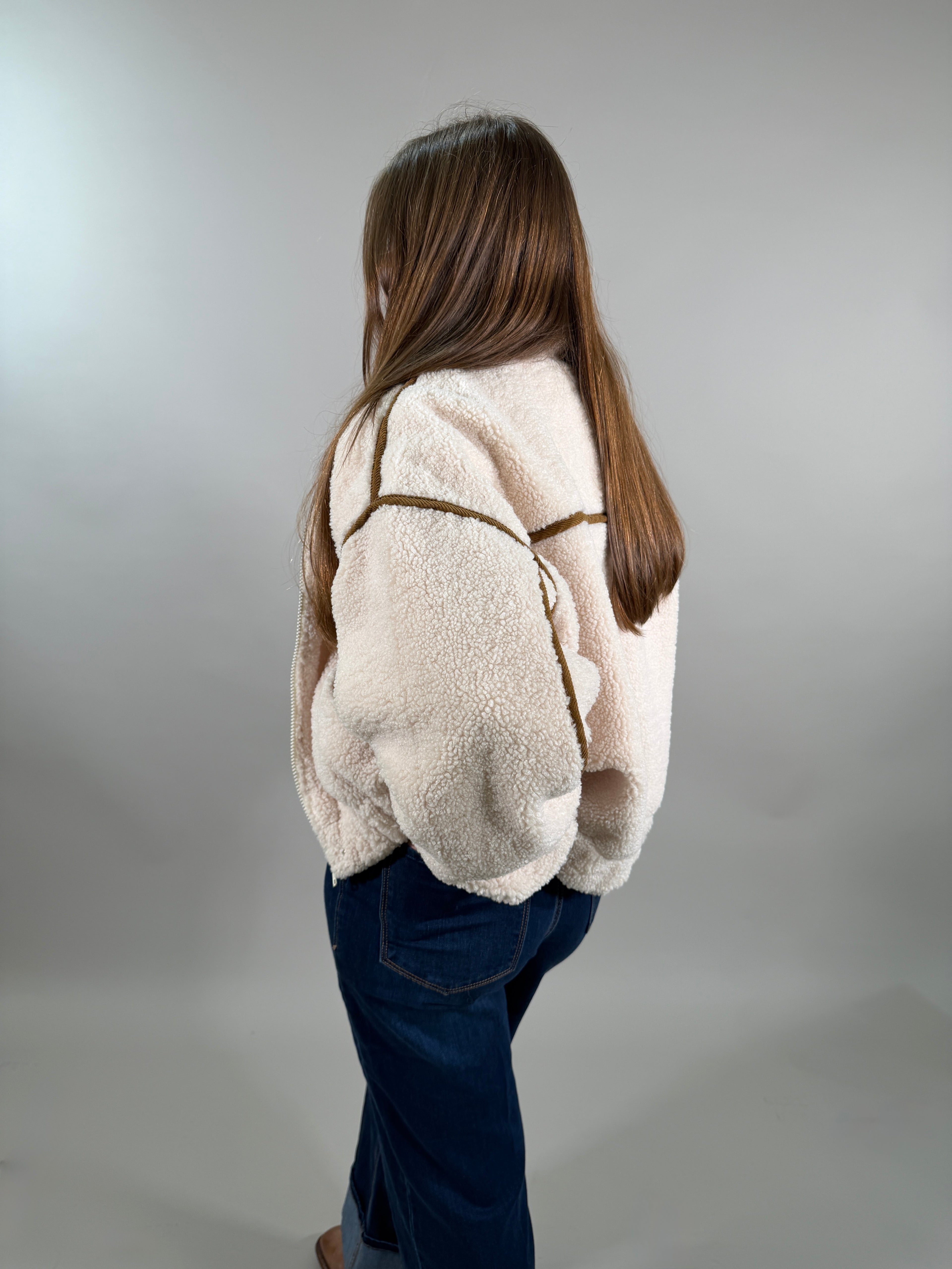 Cozy Sherpa Bomber Jacket