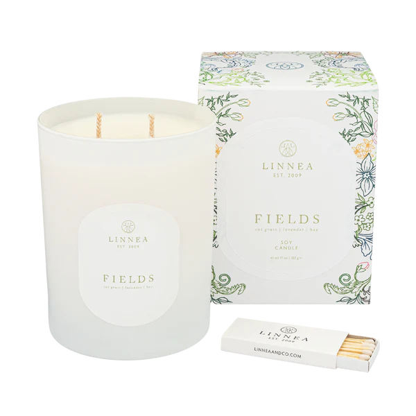 Fields Large 2-wick Candle