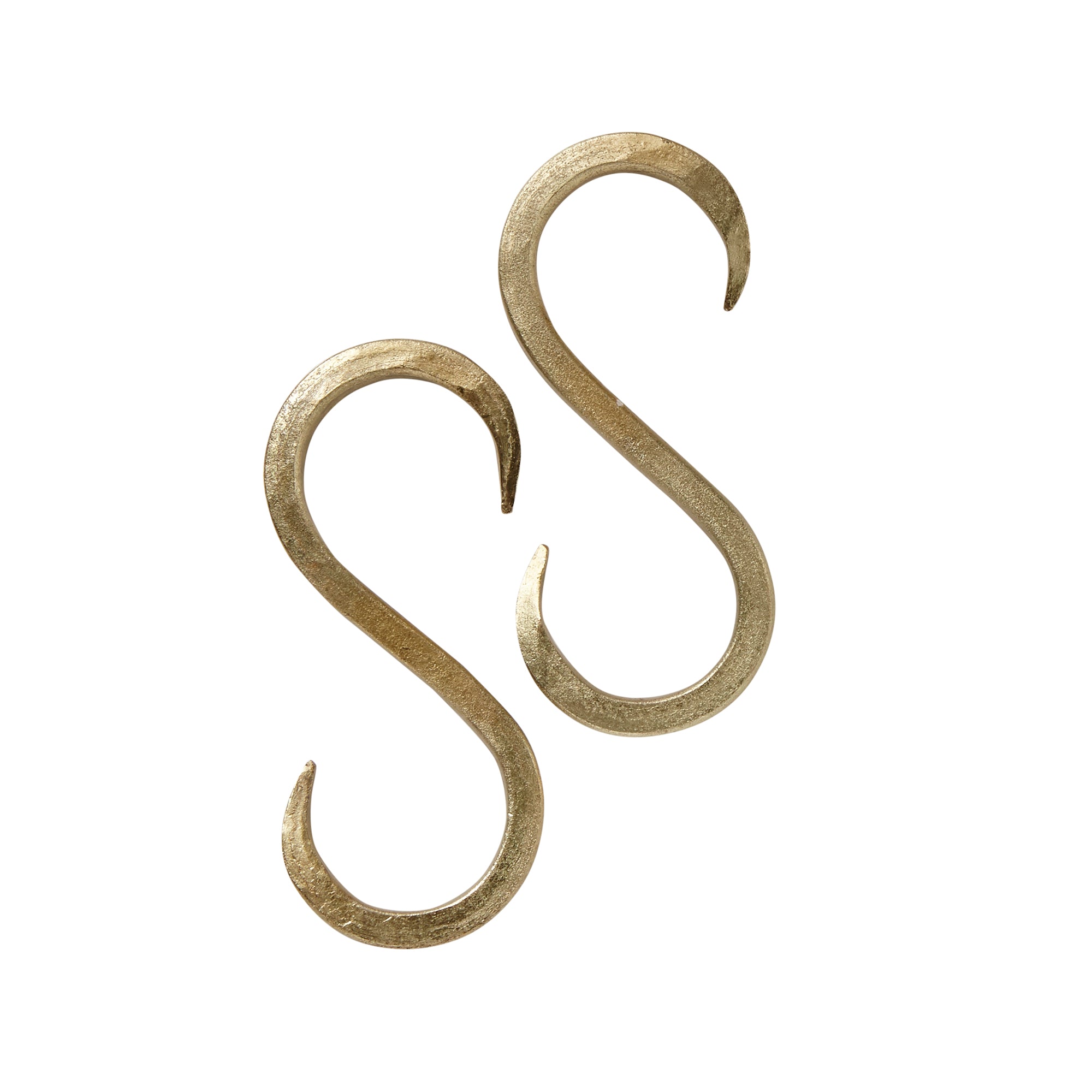 Hammered S Hook Set of 2
