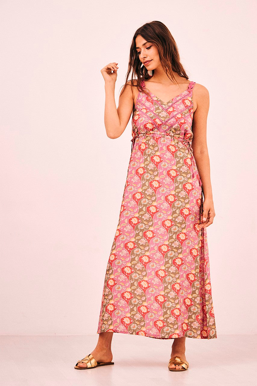 Romantic Crochet Strap Dress