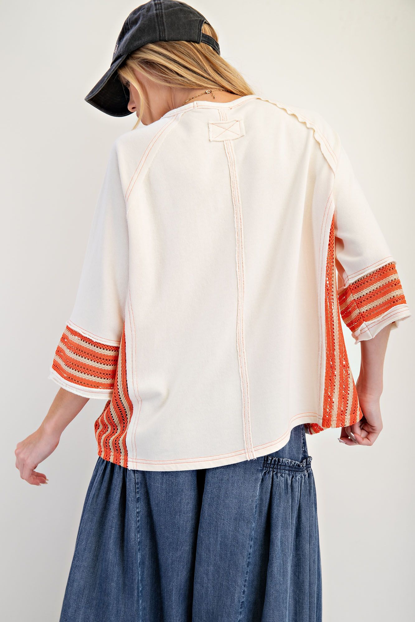 Peace Patch Soft Washed Terry Knit Pullover