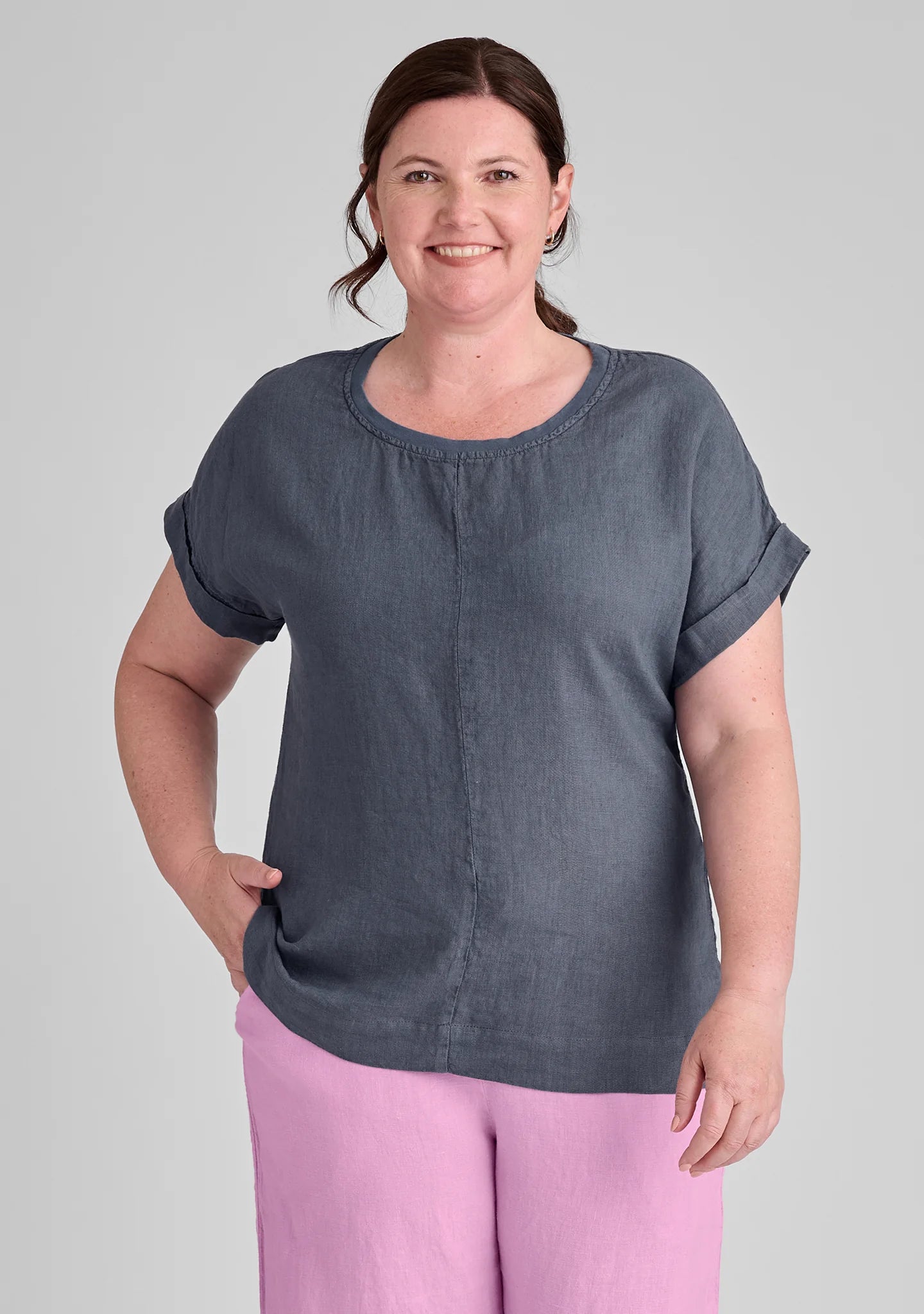 Tee Top-slate