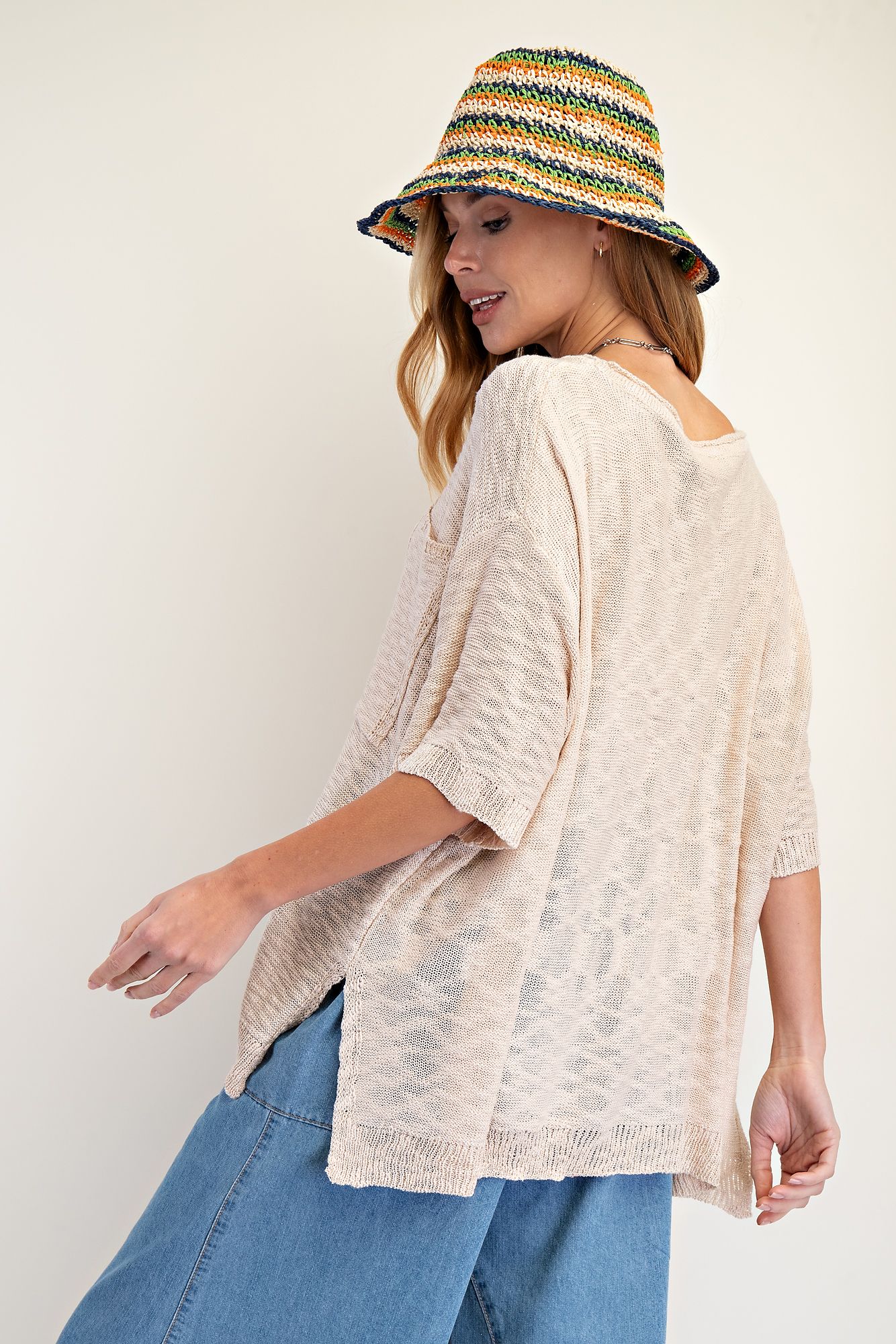 Loose Knit Sweater Tunic