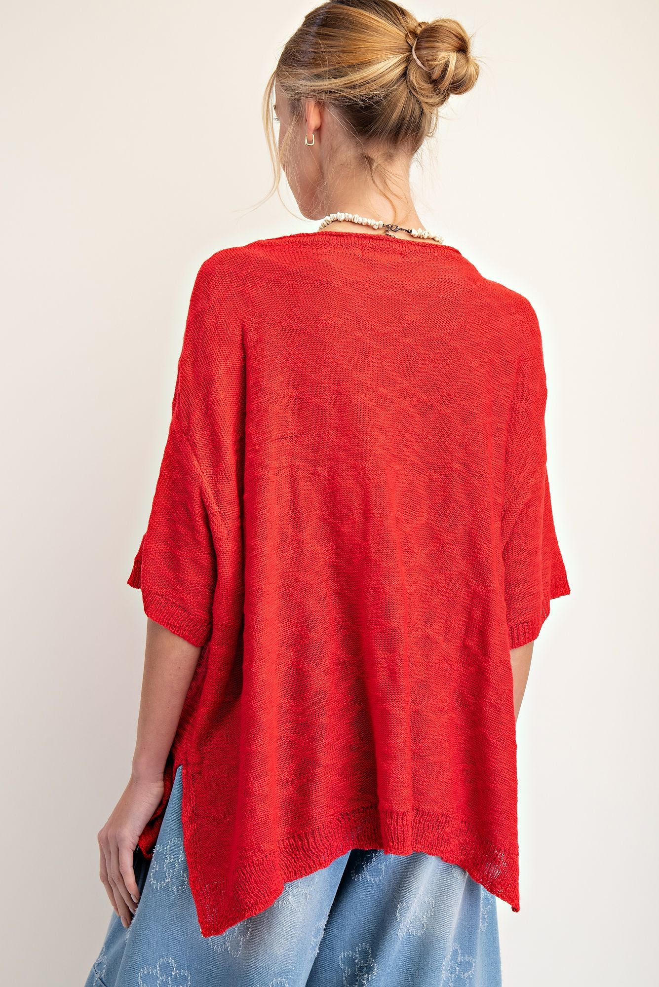 Loose Knit Sweater Tunic