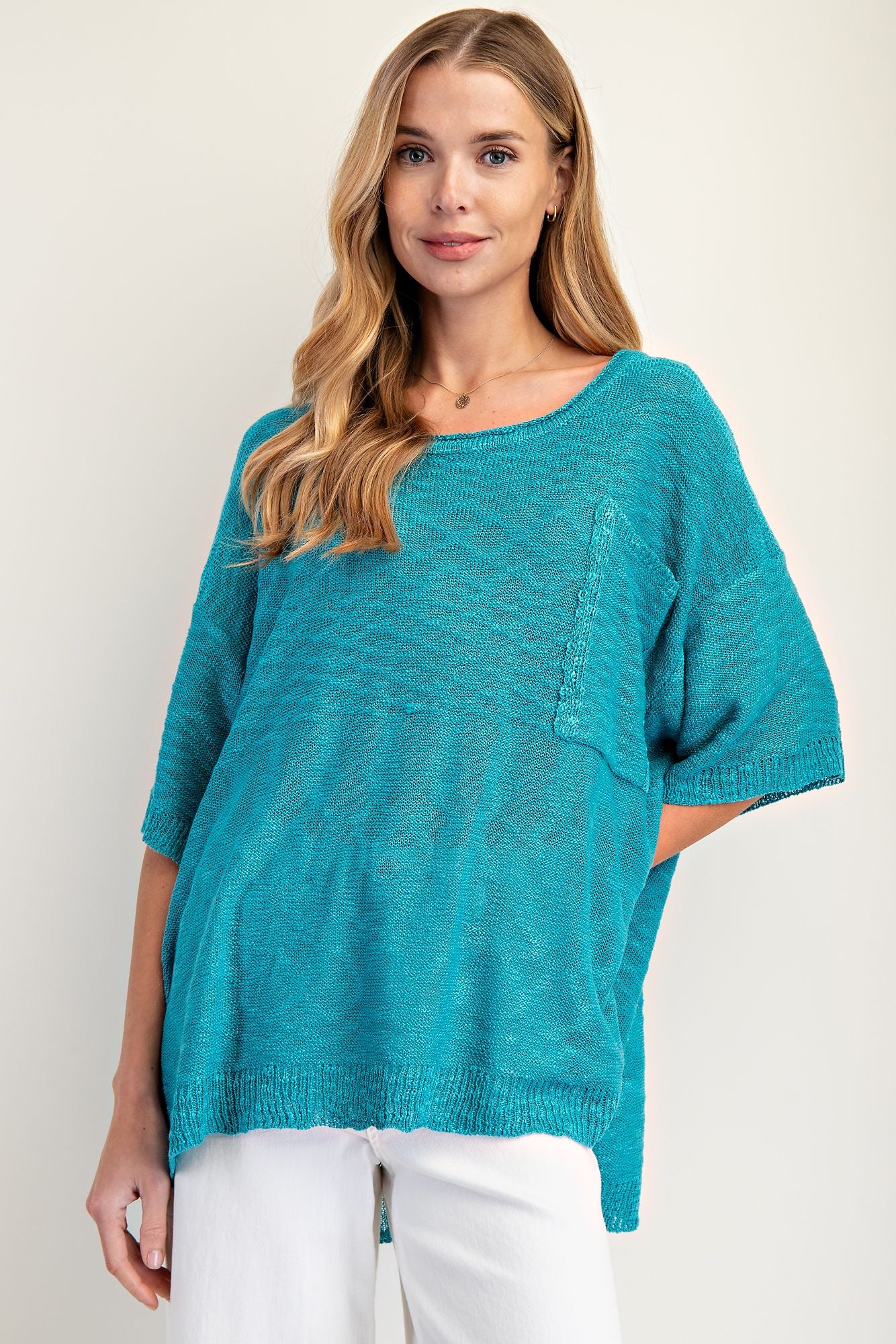Loose Knit Sweater Tunic