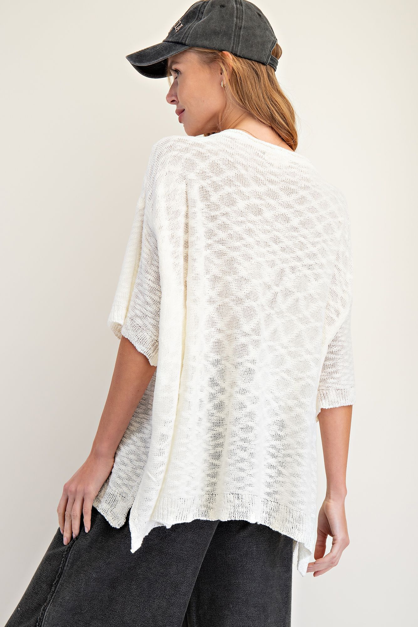 Loose Knit Sweater Tunic