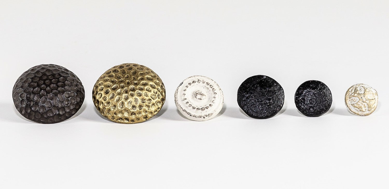 3" Hammered Iron Tack Hanger