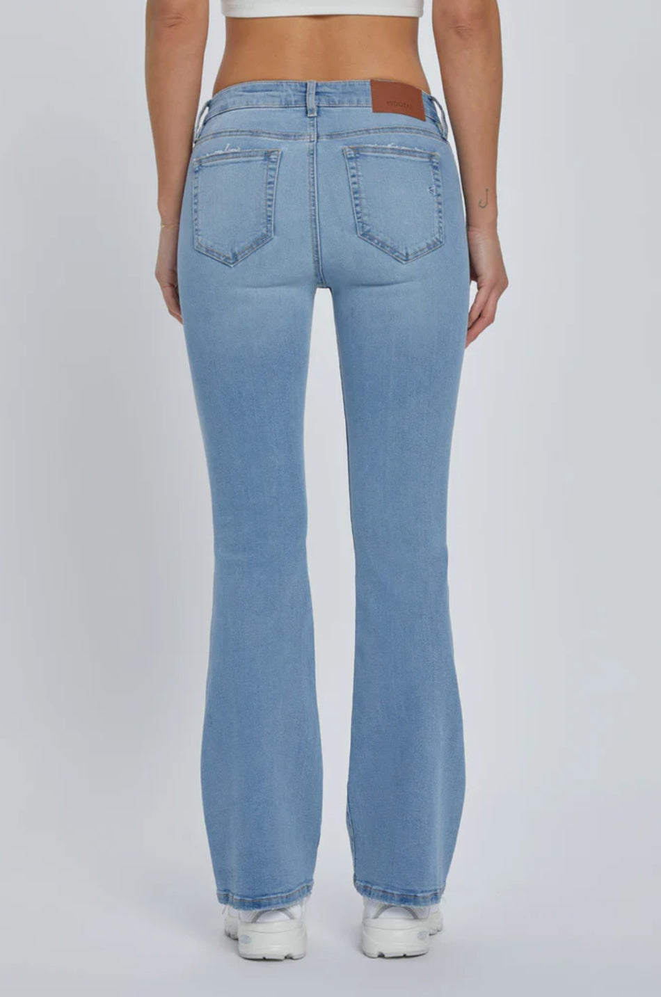 HAPPI Medium Light 31" Inseam Low-Rise Grinded Flare